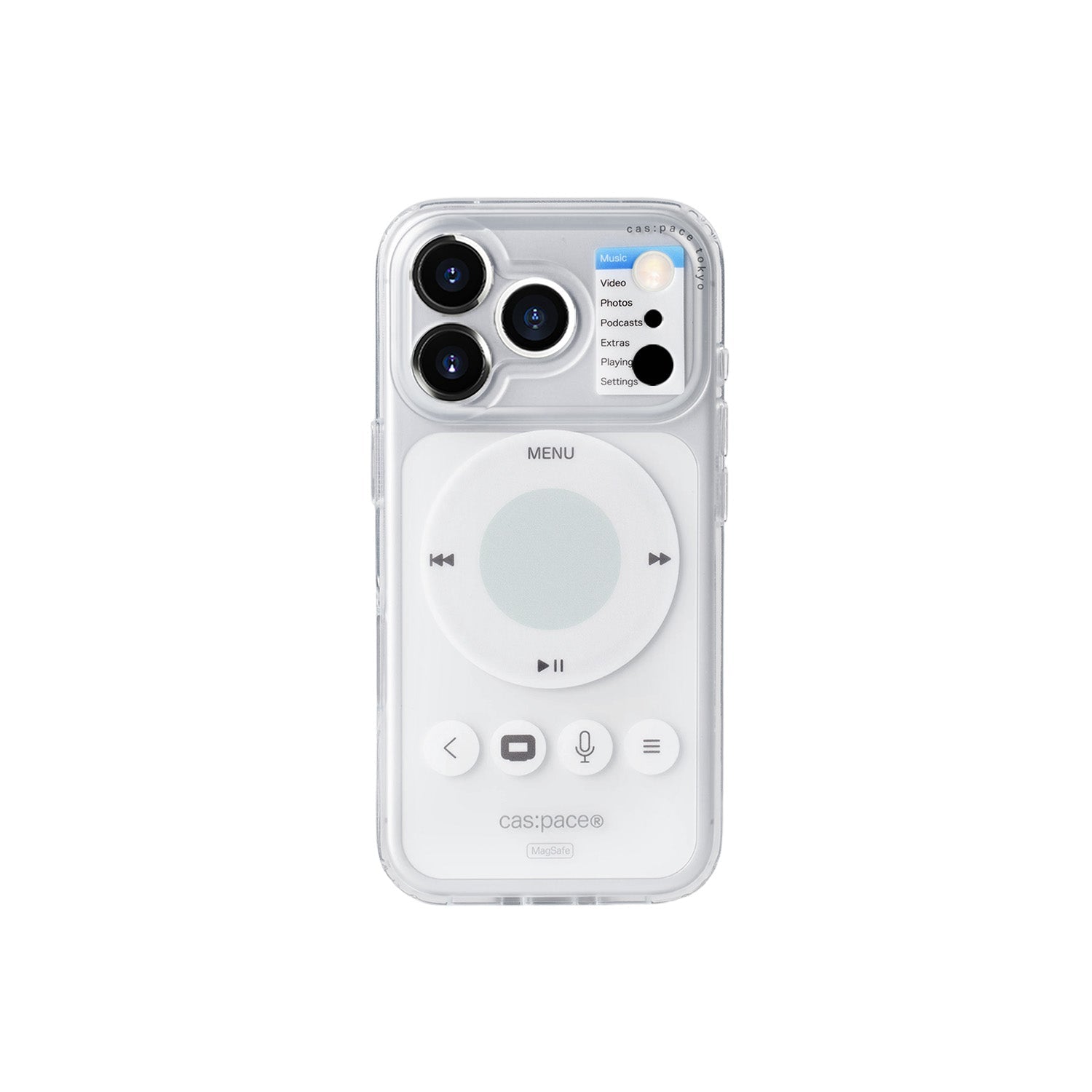 cas:pace 23A/W MagSafe compatible MP3 player carrying case