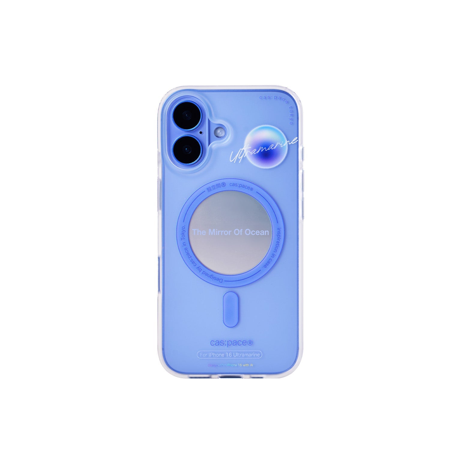 cas:pace 24S/S MagSafe compatible "The Mirror Of Ocean" mobile phone c cas:pace 24S/S MagSafe compatible "The Mirror Of Ocean" mobile phone c