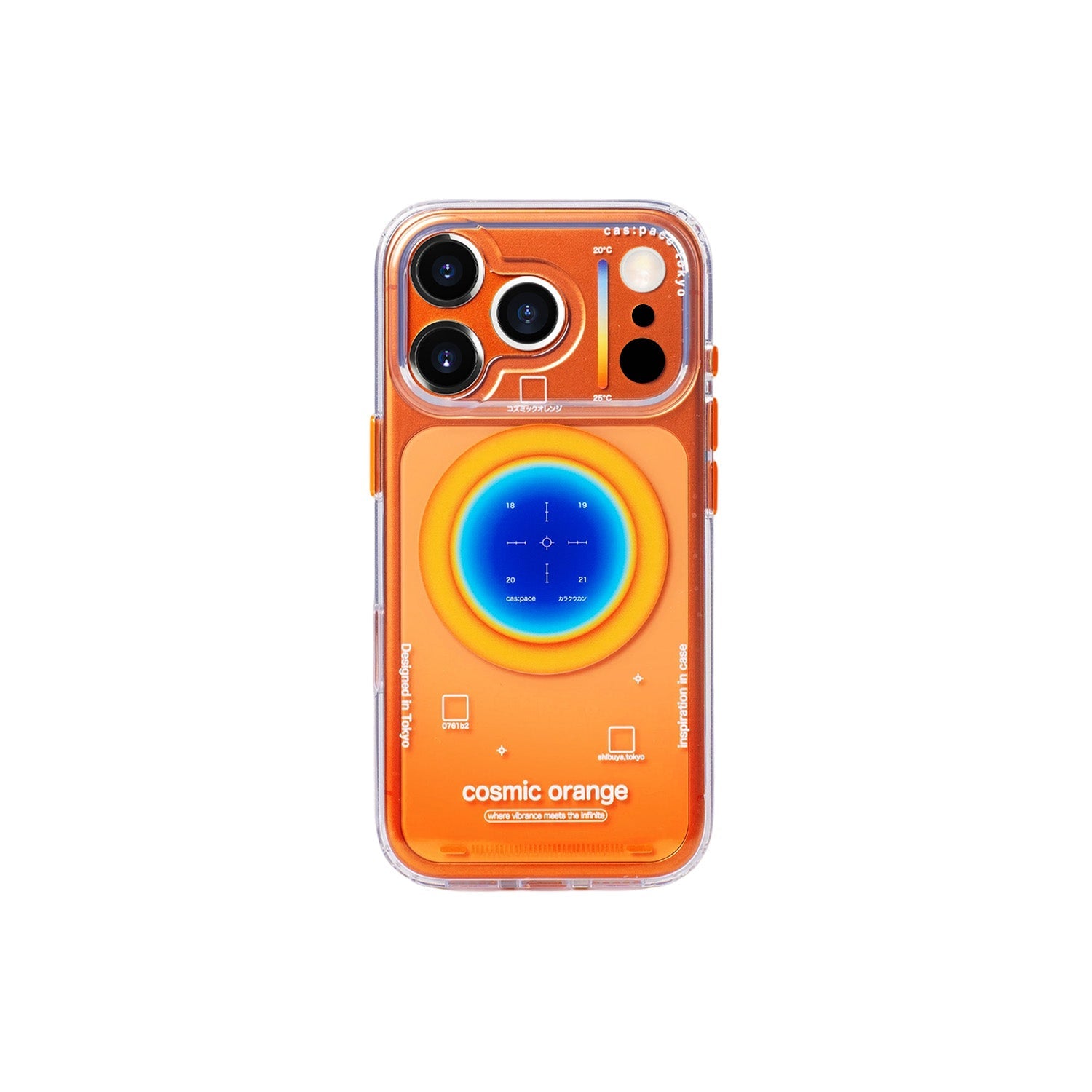 めたれさん専用③送料込み‼️COSMIC19 cas:pace 25A/W “cosmic orange” MagSafe-Compatible Phone Case