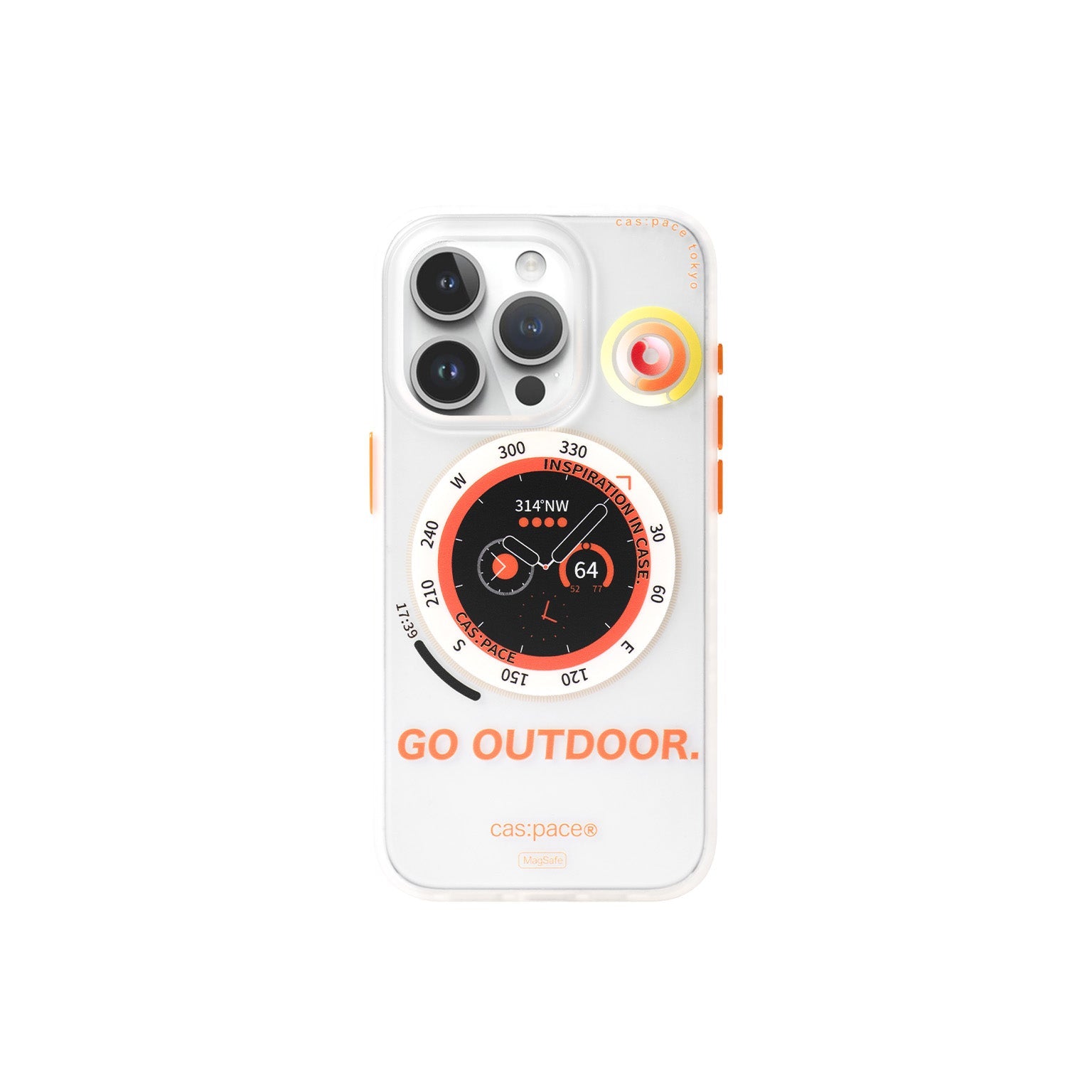 cas:pace 24S/S MagSafe compatible "outdoor" mobile phone case cas:pace 24S/S MagSafe compatible "outdoor" mobile phone case