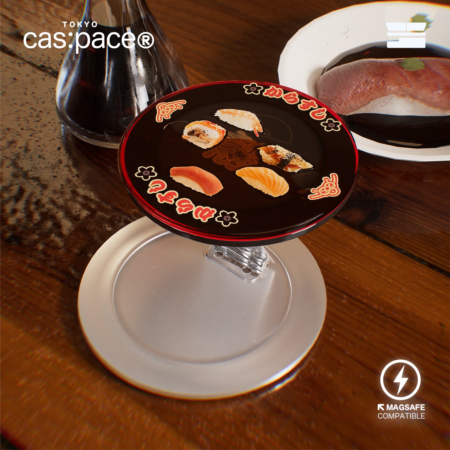 cas:pace 26A/W 「迴轉壽司」 MagSafe 手機支架