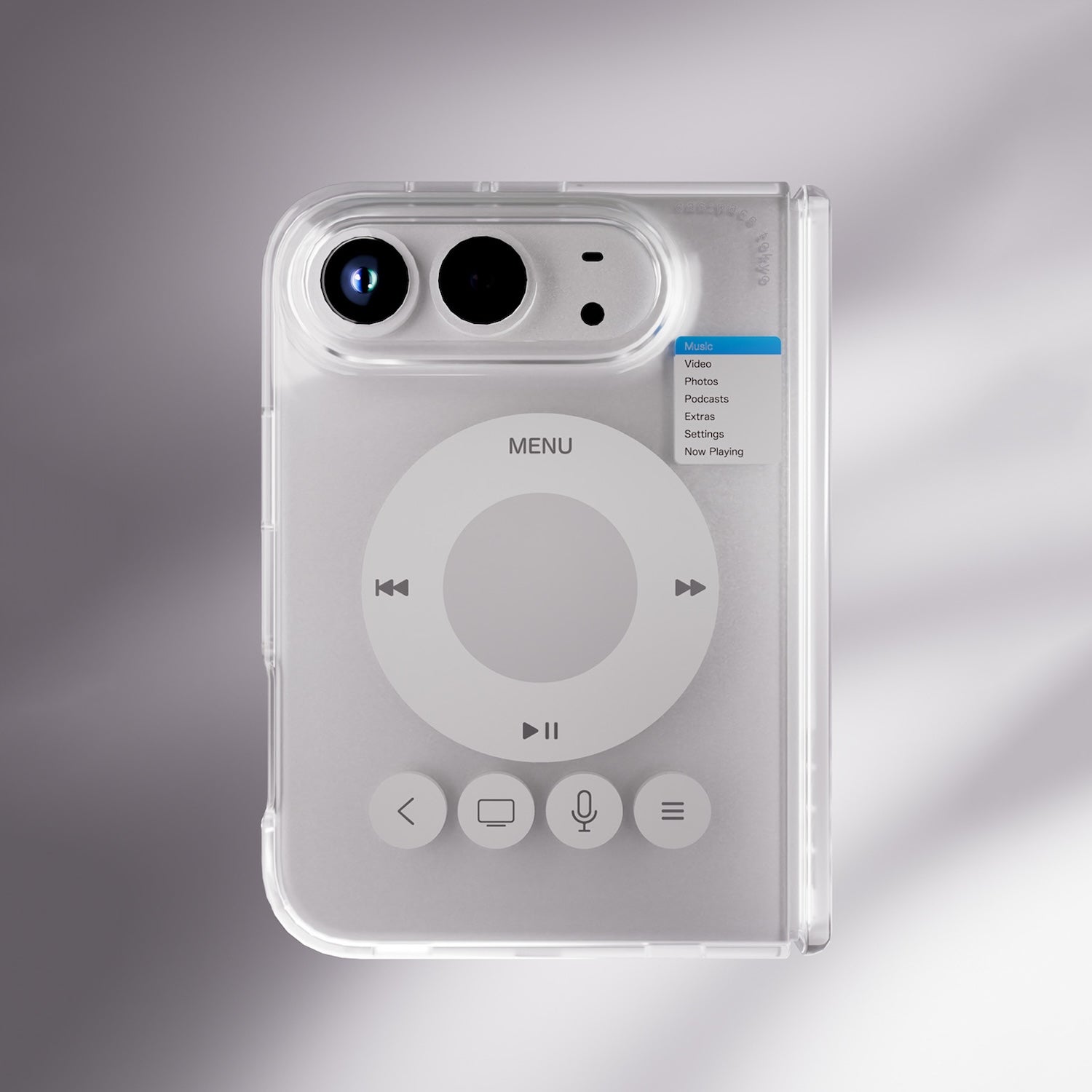 cas:pace 23A/W 「MP3 播放器」 MagSafe iPhone Duo 手機殼