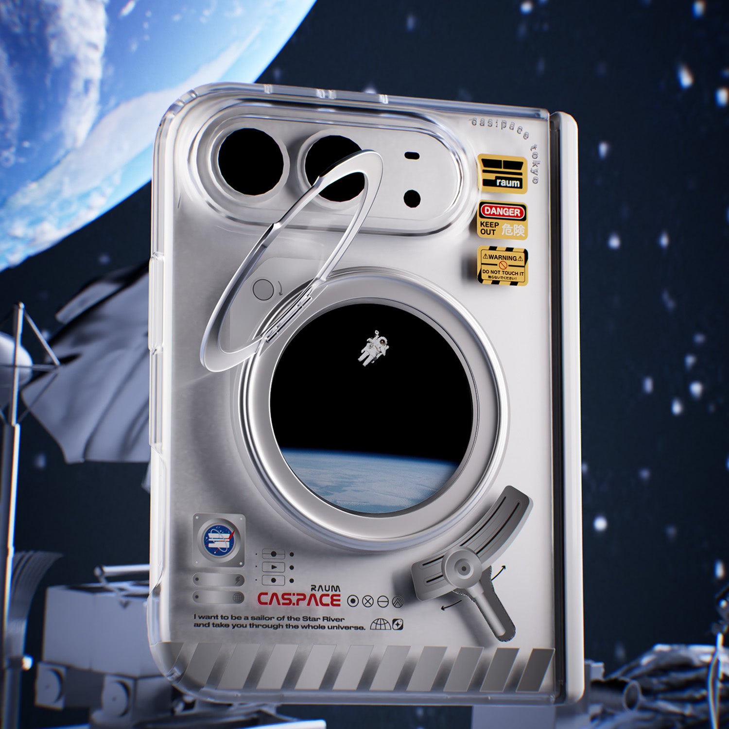 cas:pace 24S/S 「space capsule」 iPhone Duo 手機殼