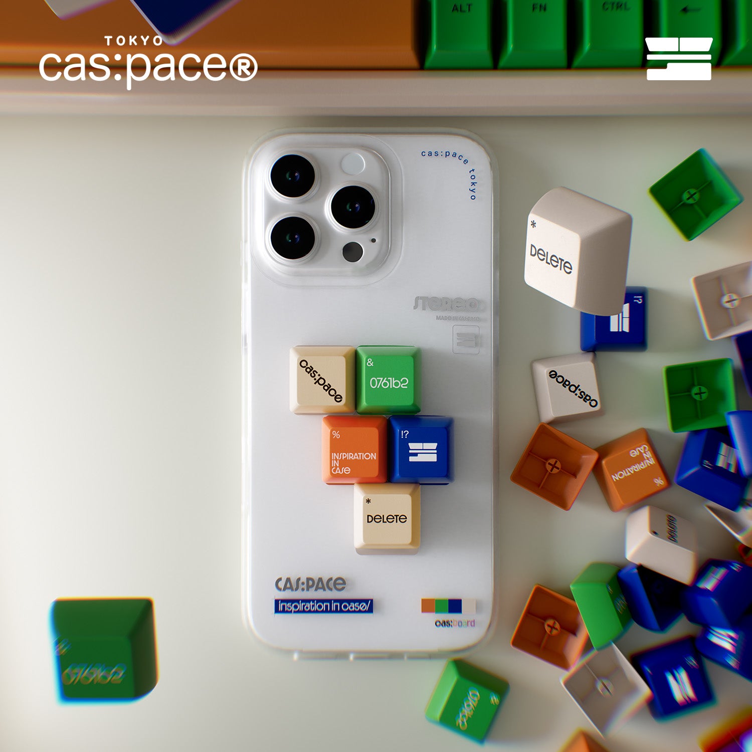 cas:pace 26S/S 「neocasキーボード」携帯ケース