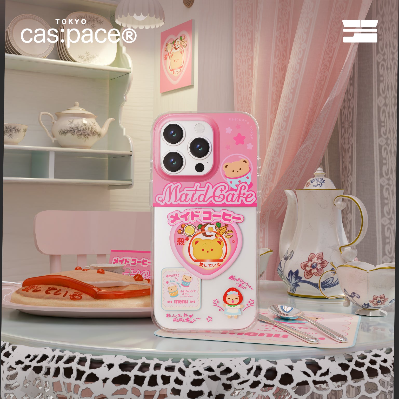 cas:pace 26A/W 「女僕咖啡」 手機殼