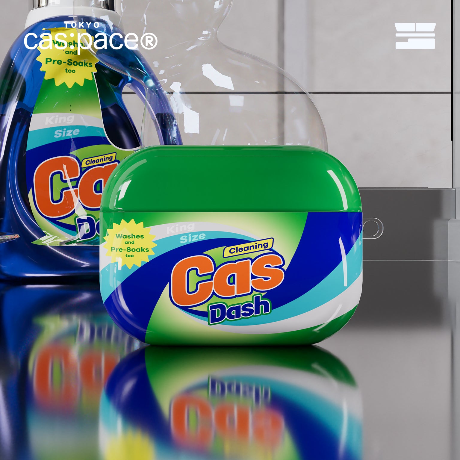 cas:pace 26A/W 「cas:dash」AirPodsケース