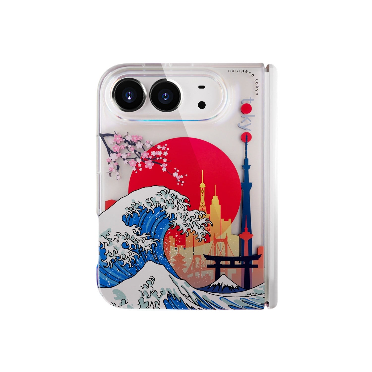 cas:pace 25A/W MagSafe対応「ジャパングリッチ」携帯ケース for iPhone Duo（カメラ保護フィルム付き）