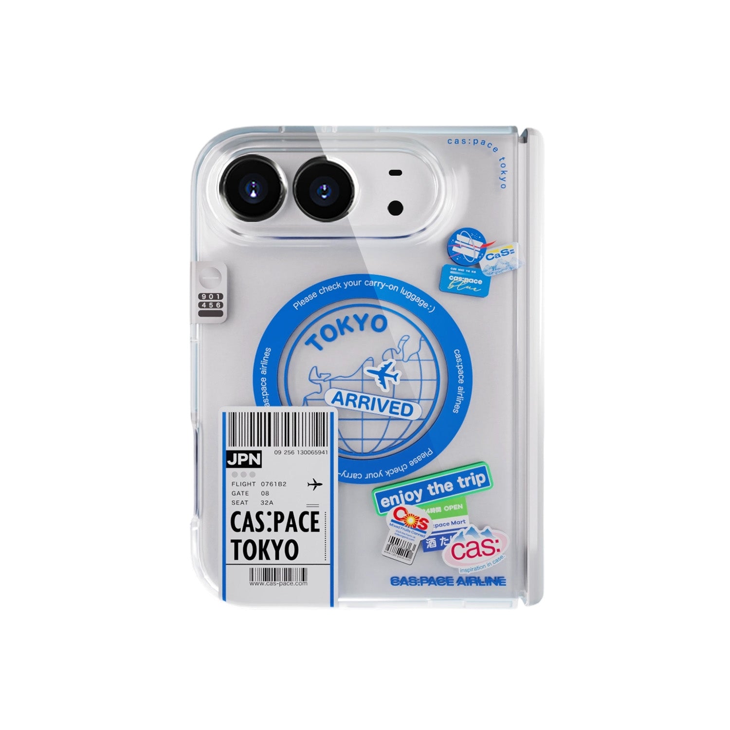 cas:pace 24A/W 「enjoy the trip」 MagSafe iPhone Duo 手機殼