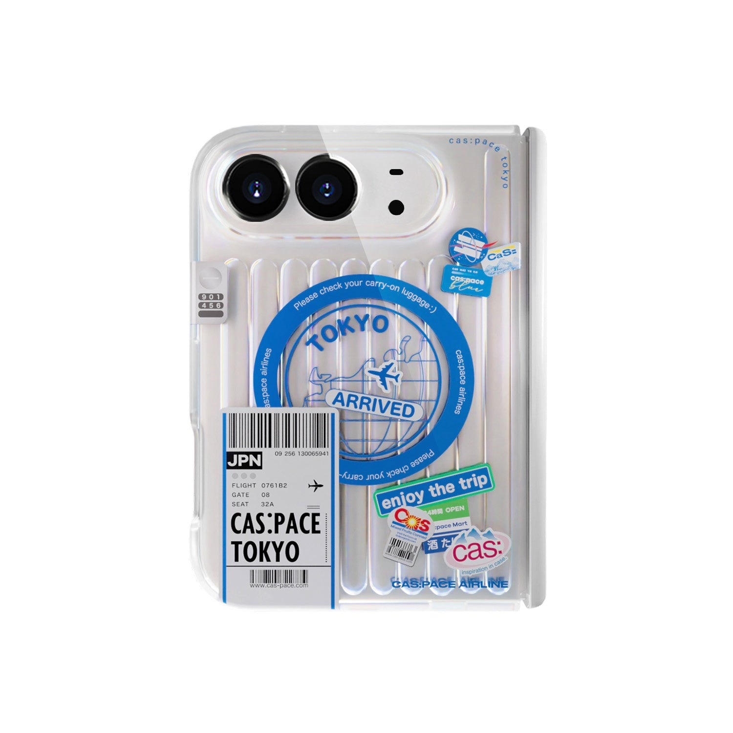 cas:pace 24A/W 「enjoy the trip」 MagSafe iPhone Duo 手機殼