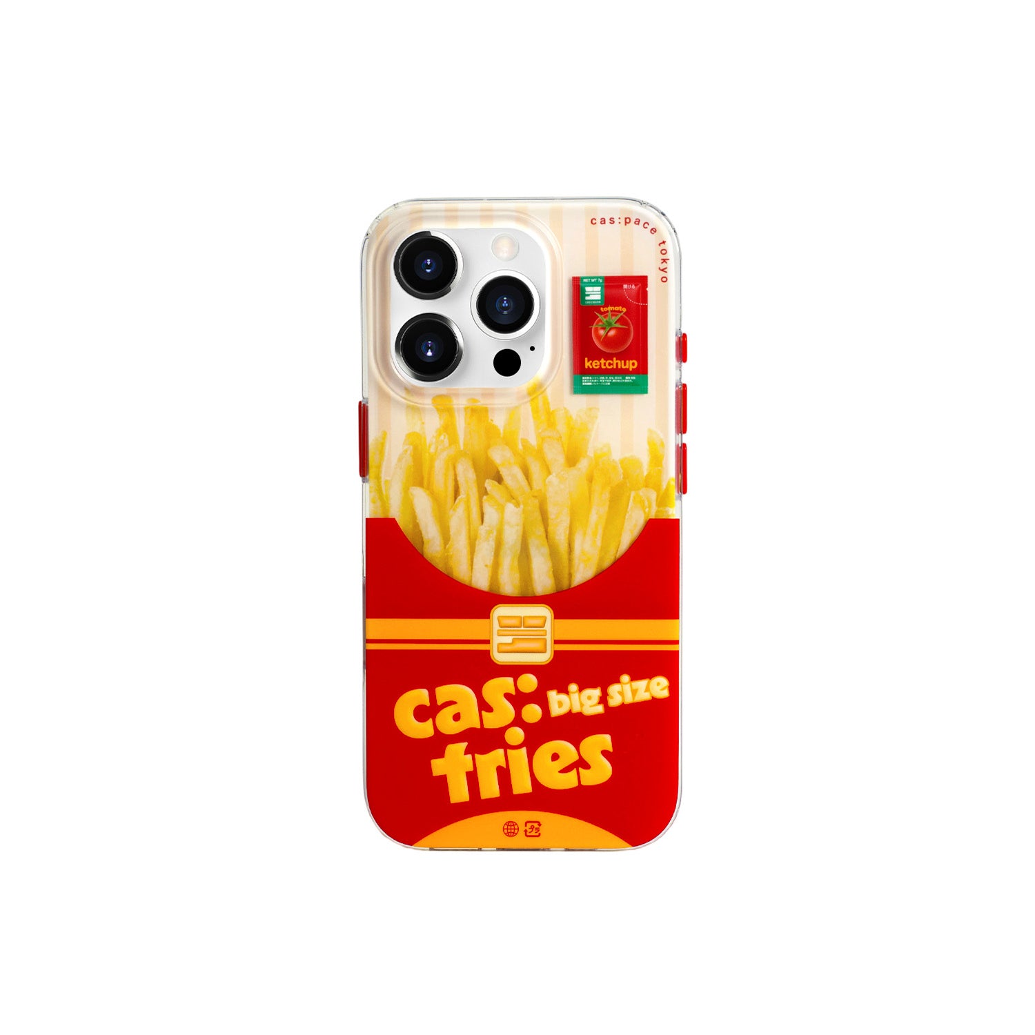 cas:pace 26S/S 「フライドポテト」携帯ケース