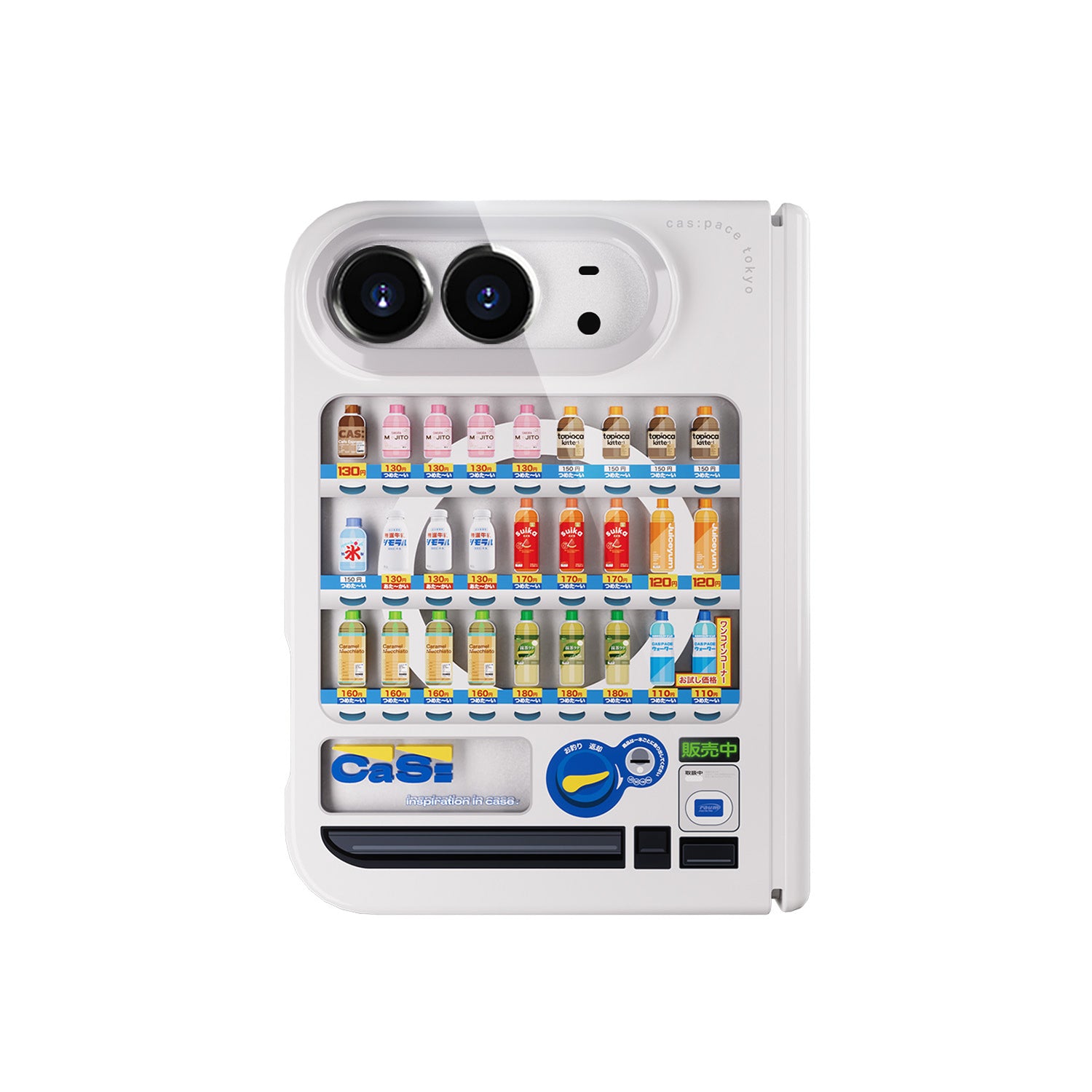 cas:pace 25S/S MagSafe対応「自動販売機」携帯ケース for iPhone Ultra