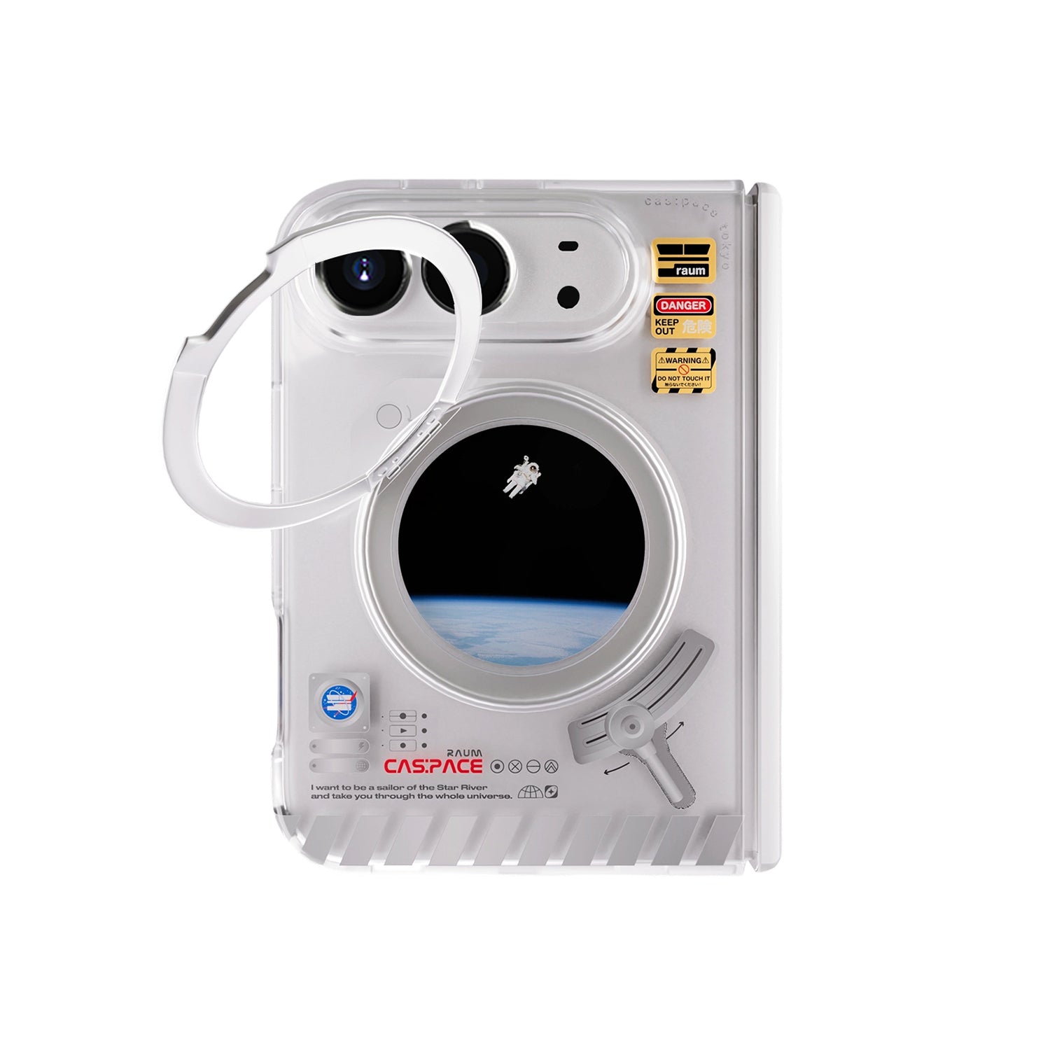 cas:pace 24S/S「space capsule」携帯ケース for iPhone Duo