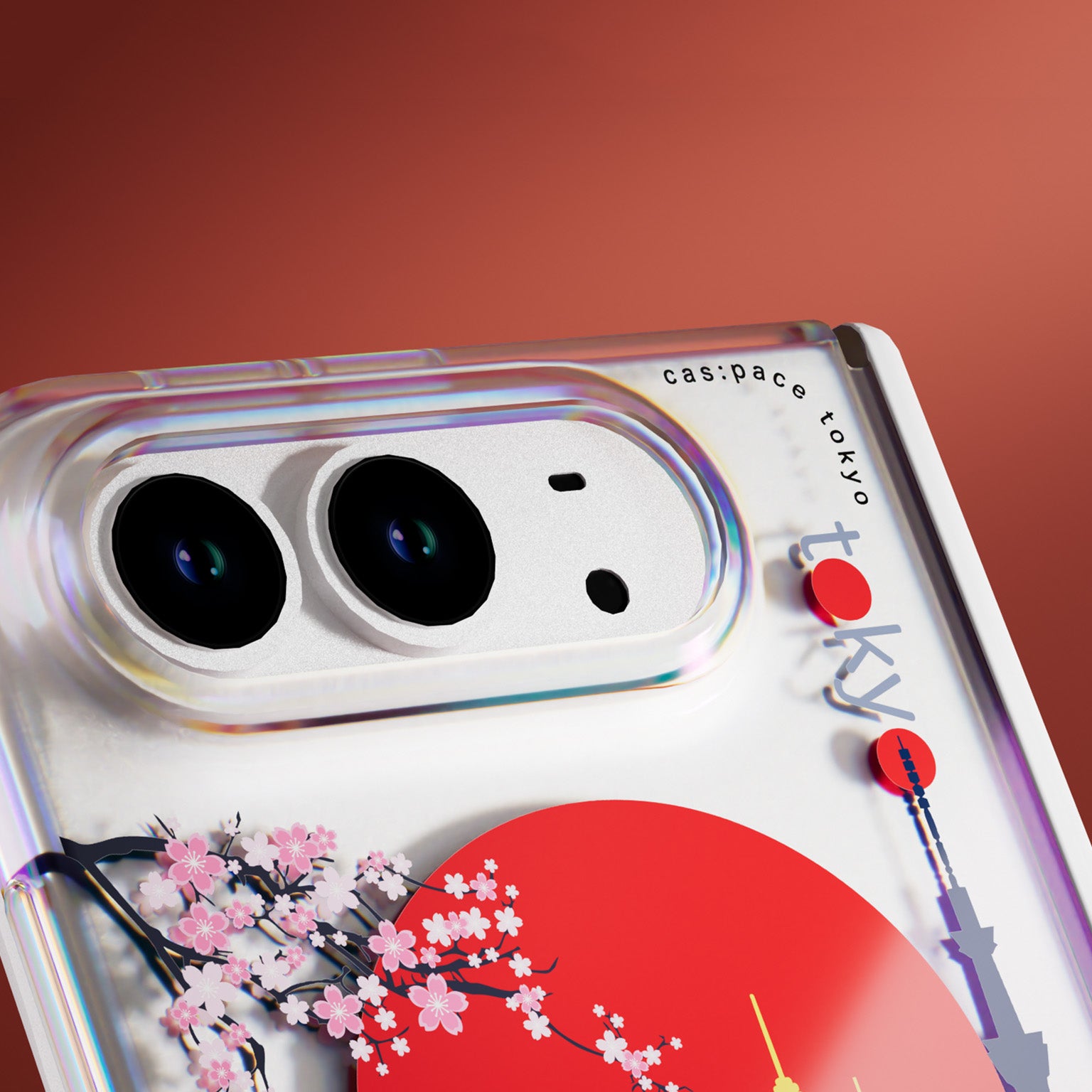 cas:pace 25A/W MagSafe対応「ジャパングリッチ」携帯ケース for iPhone Duo（カメラ保護フィルム付き）