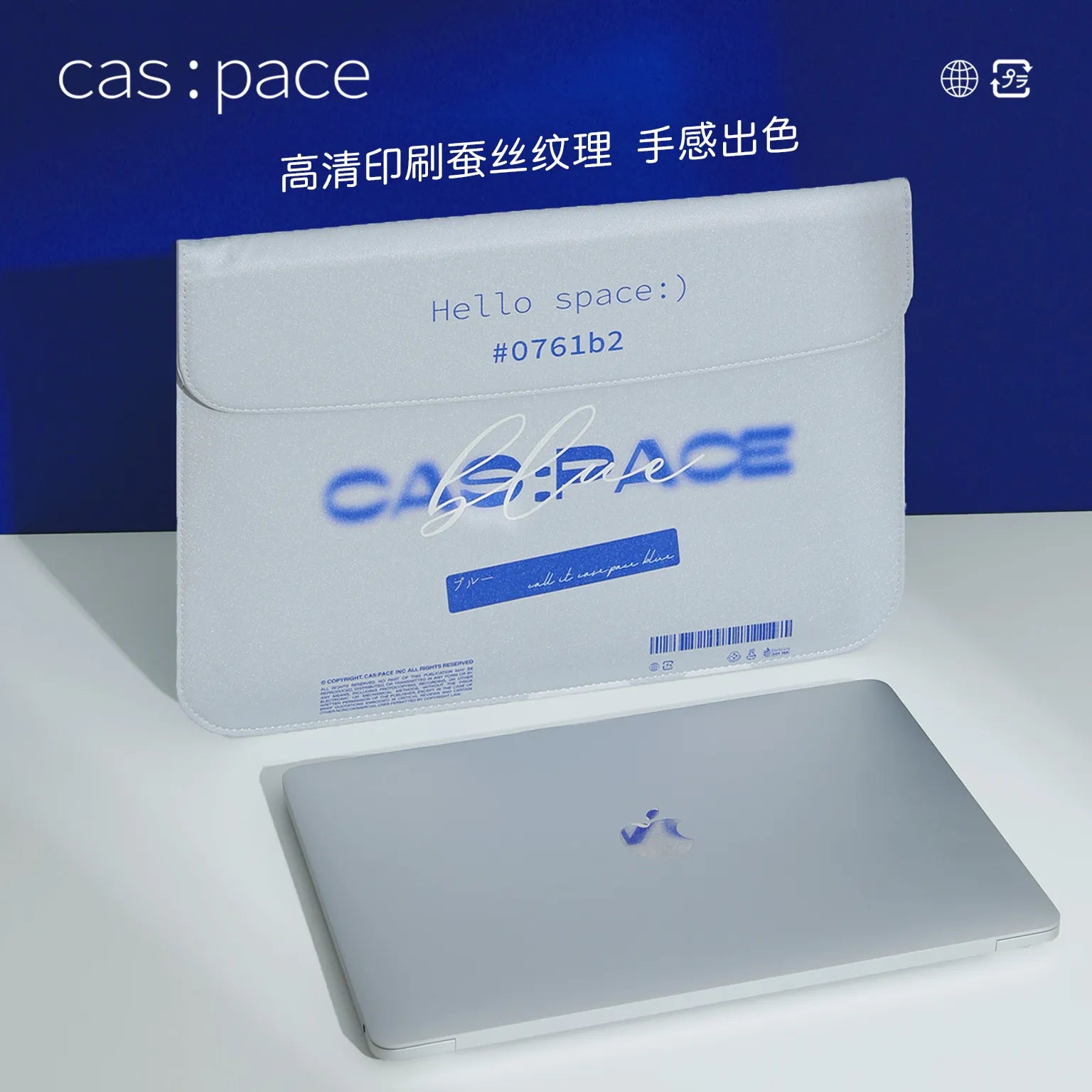 cas:pace 22S/S「藍色」電腦包