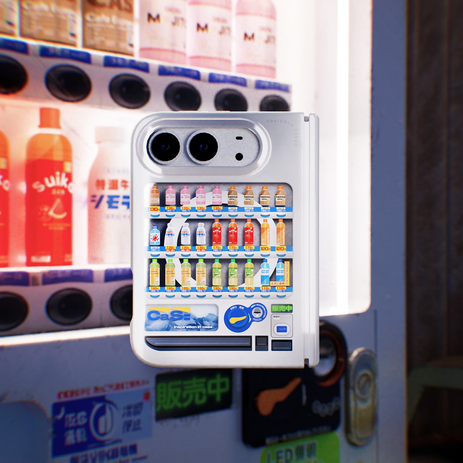 cas:pace 25S/S 「自動販賣機」 MagSafe iPhone Duo 手機殼