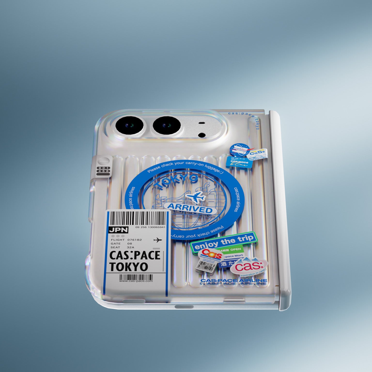 cas:pace 24A/W 「enjoy the trip」 MagSafe iPhone Duo 手機殼