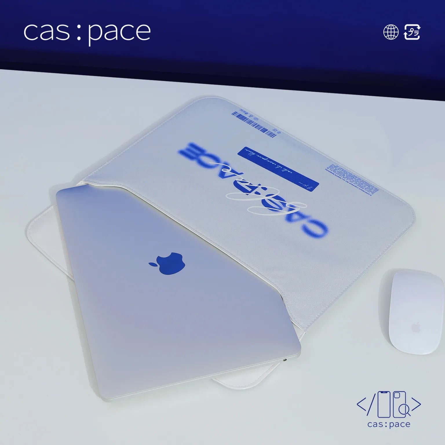 cas:pace 22S/S「藍色」電腦包