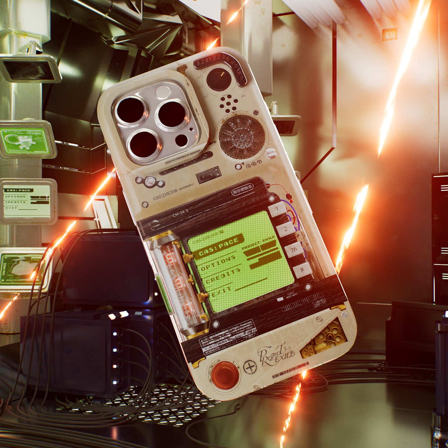 cas:pace 26A/W "Post-Apocalypse Machine" Mobile Case