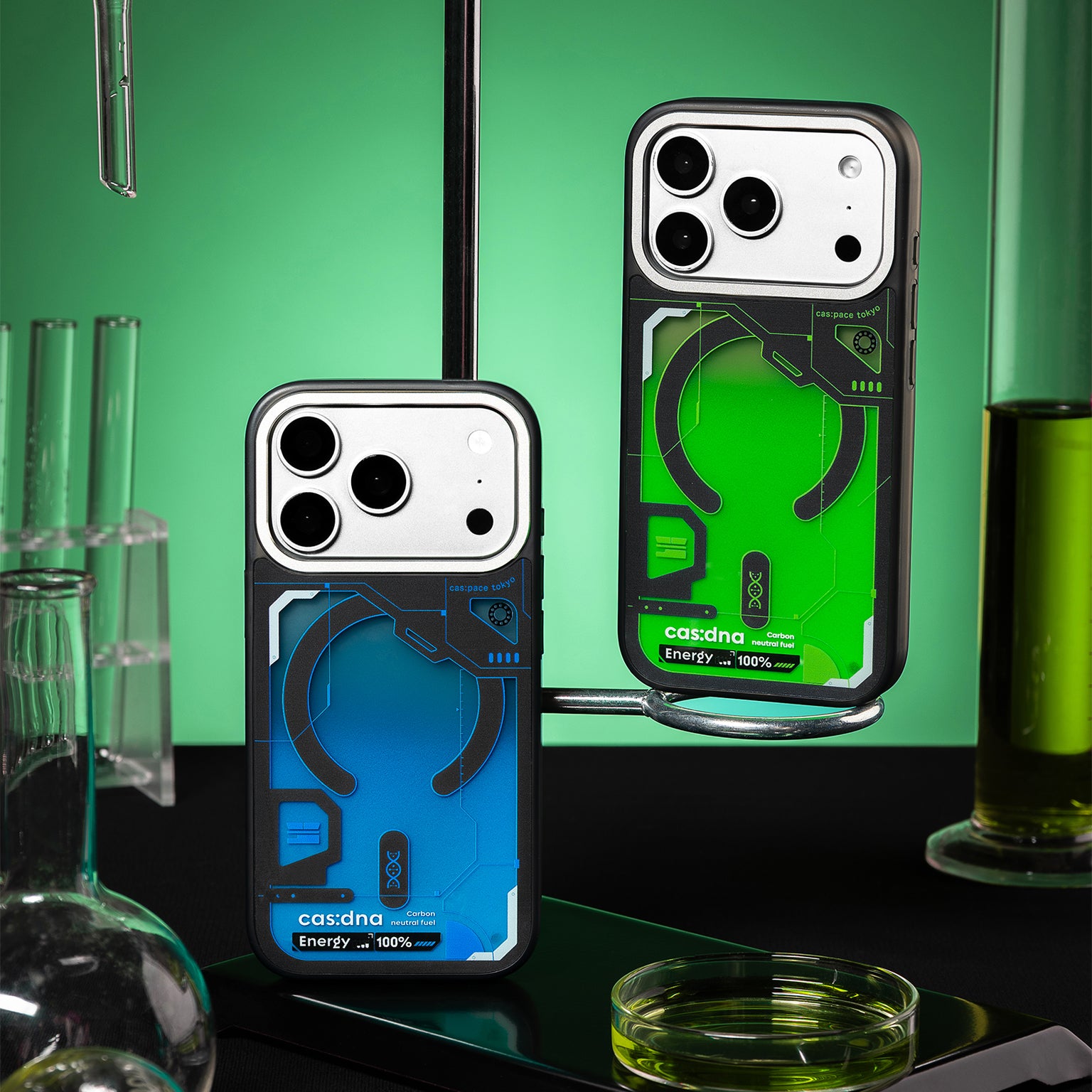 cas:pace 26A/W MagSafe Compatible "cas:dna" (Green) Quicksand Phone Case