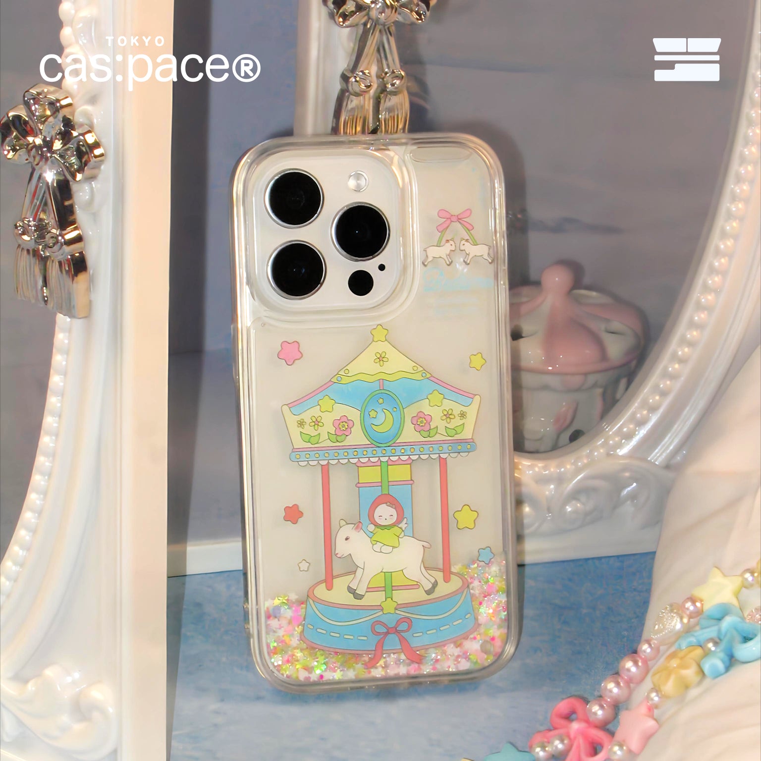 cas:pace 26S/S 「旋轉木馬」 流沙手機殼