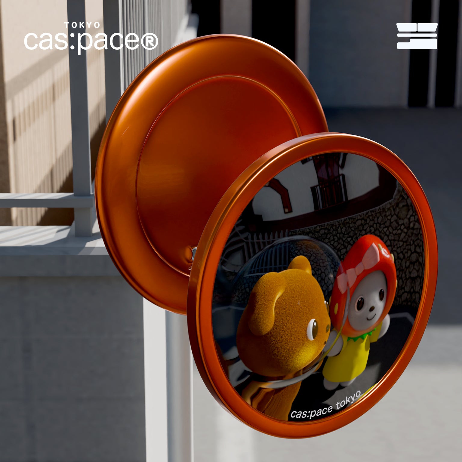 cas:pace 26S/S 「道路反射鏡」 MagSafe 手機支架