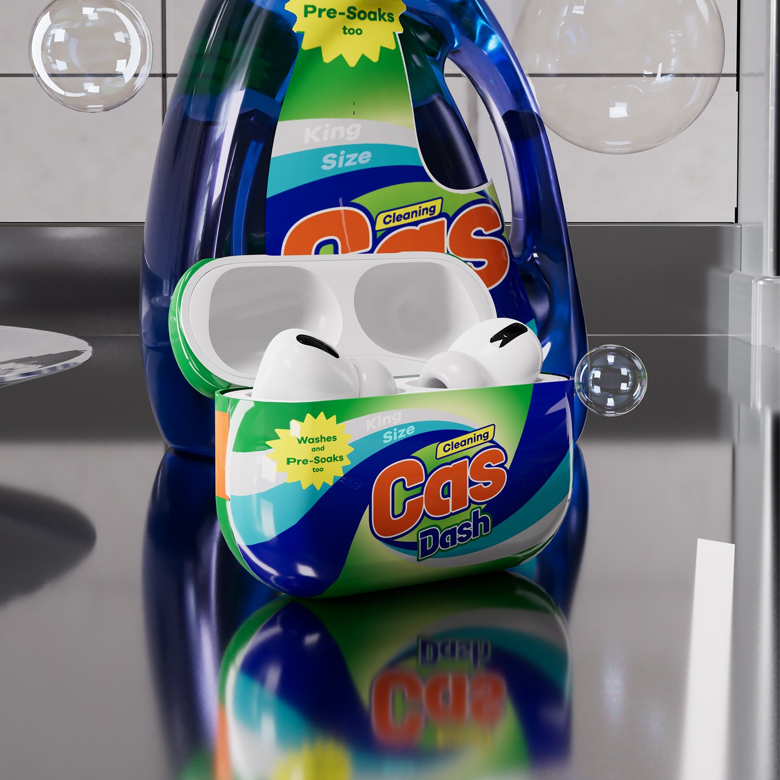 cas:pace 26A/W “cas:dash” AirPods Case