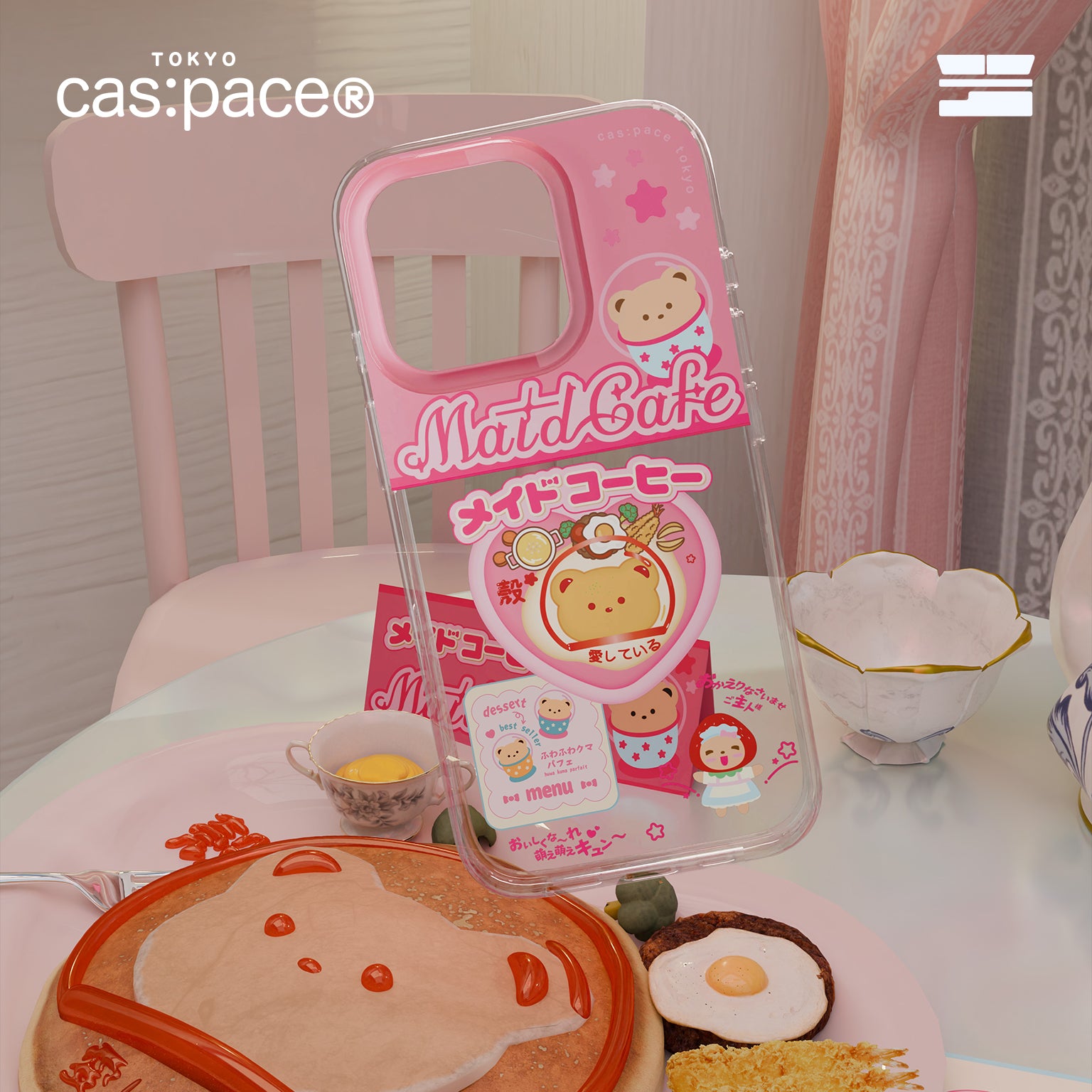 cas:pace 26A/W 「女僕咖啡」 手機殼
