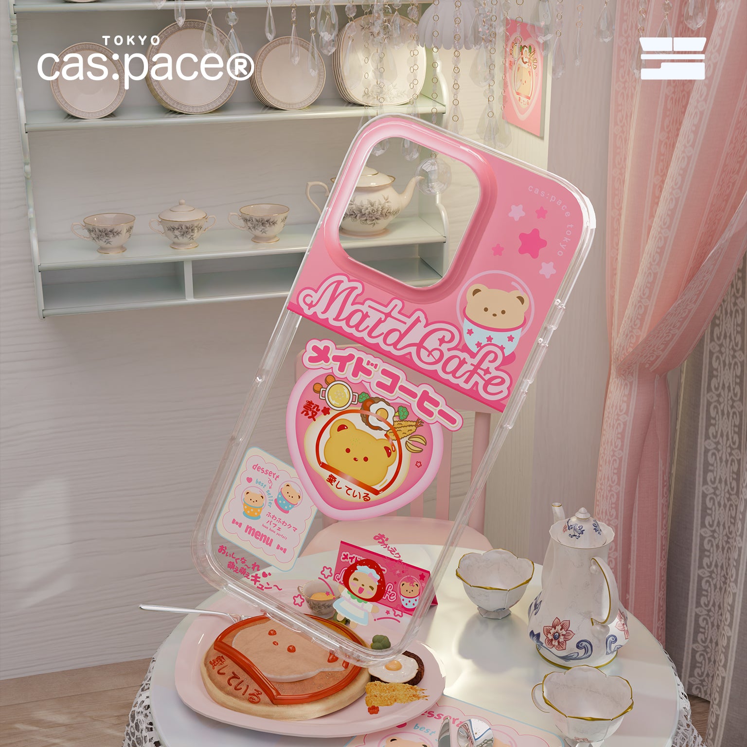 cas:pace 26A/W 「女僕咖啡」 手機殼