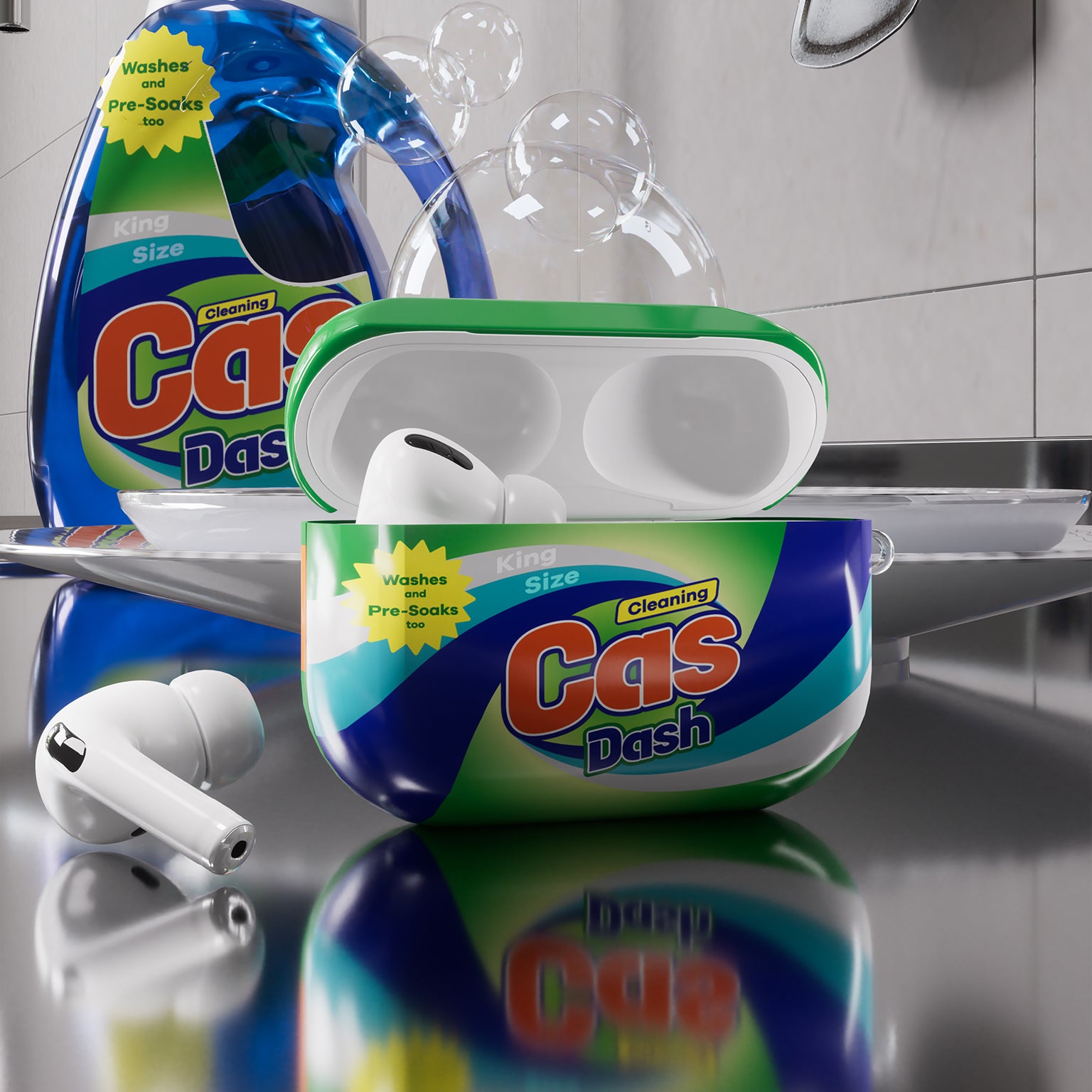 cas:pace 26A/W “cas:dash” AirPods Case