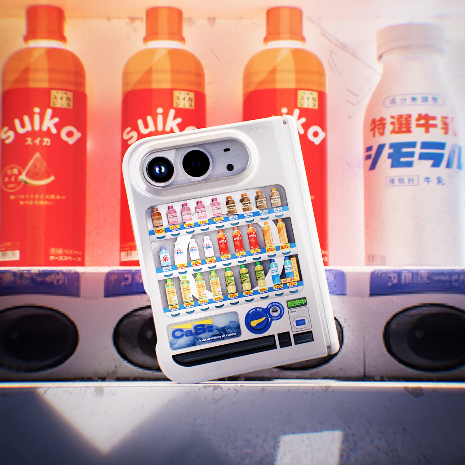 cas:pace 25S/S 「自動販賣機」 MagSafe iPhone Duo 手機殼