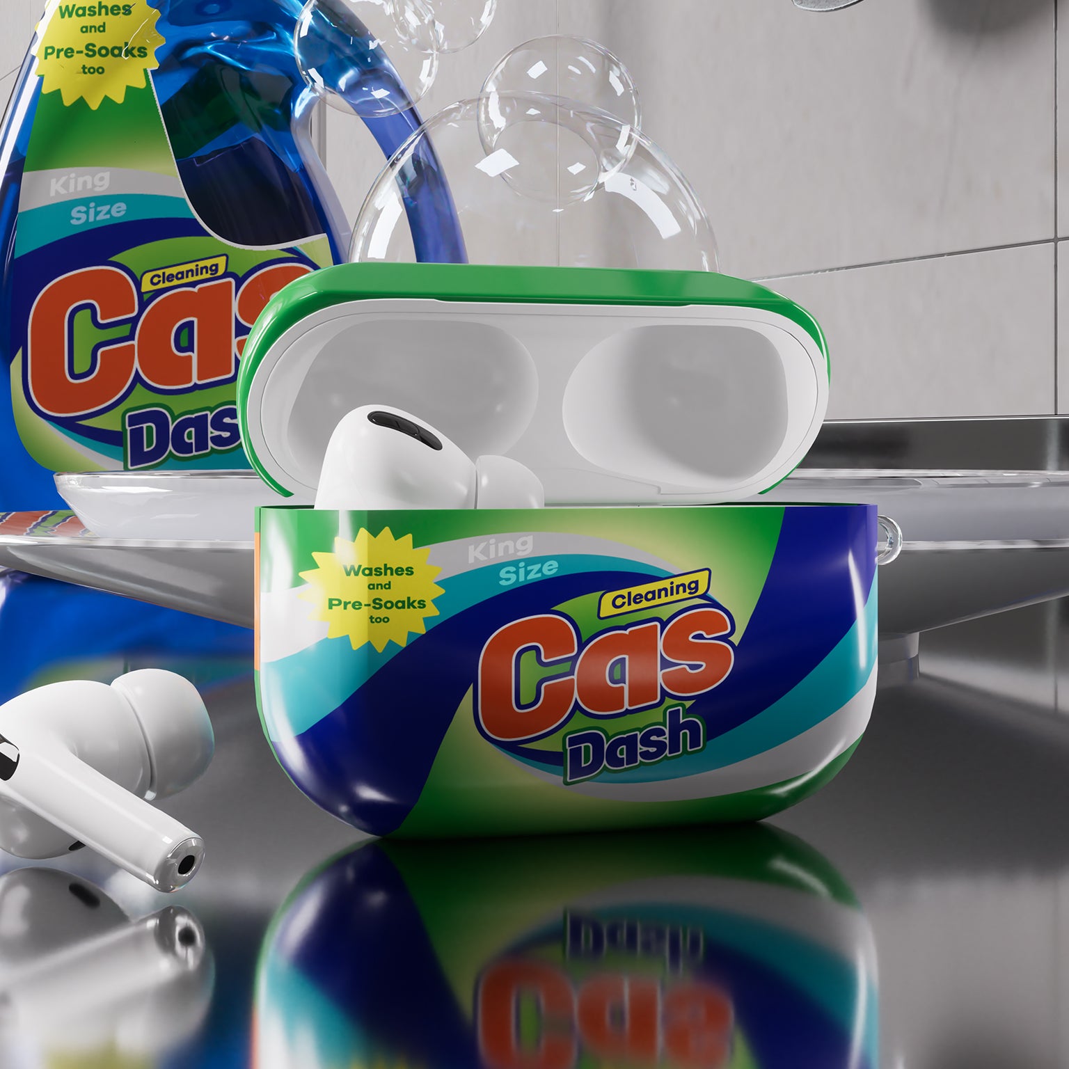 cas:pace 26A/W 「cas:dash」AirPodsケース