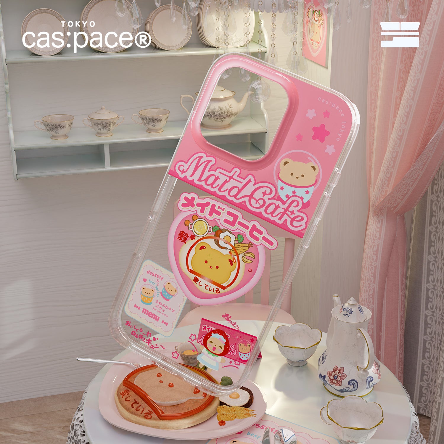 cas:pace 26A/W 「メイドコーヒー」携帯ケース