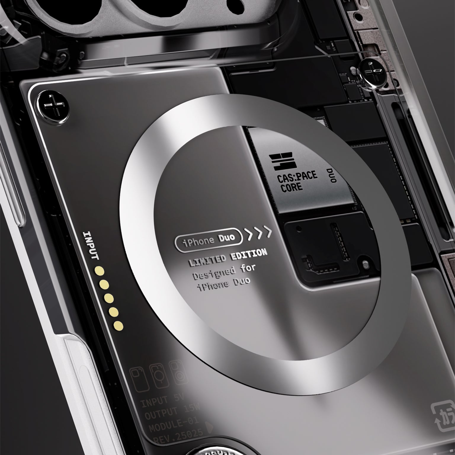 cas:pace 26A/W "Naked" Phone Case for iPhone Duo