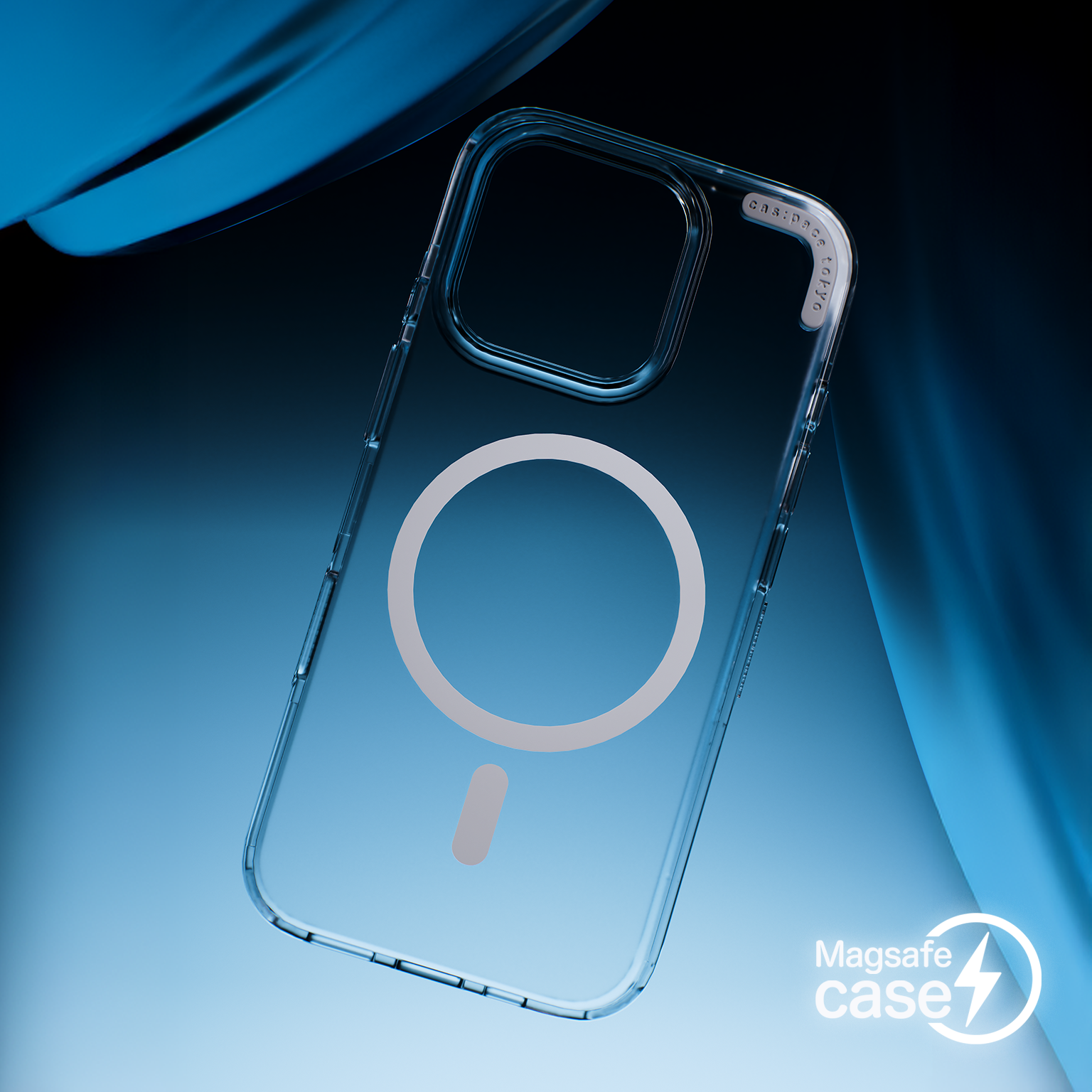 cas:pace 26A/W MagSafe-Compatible "Crystal Clear" Phone Case