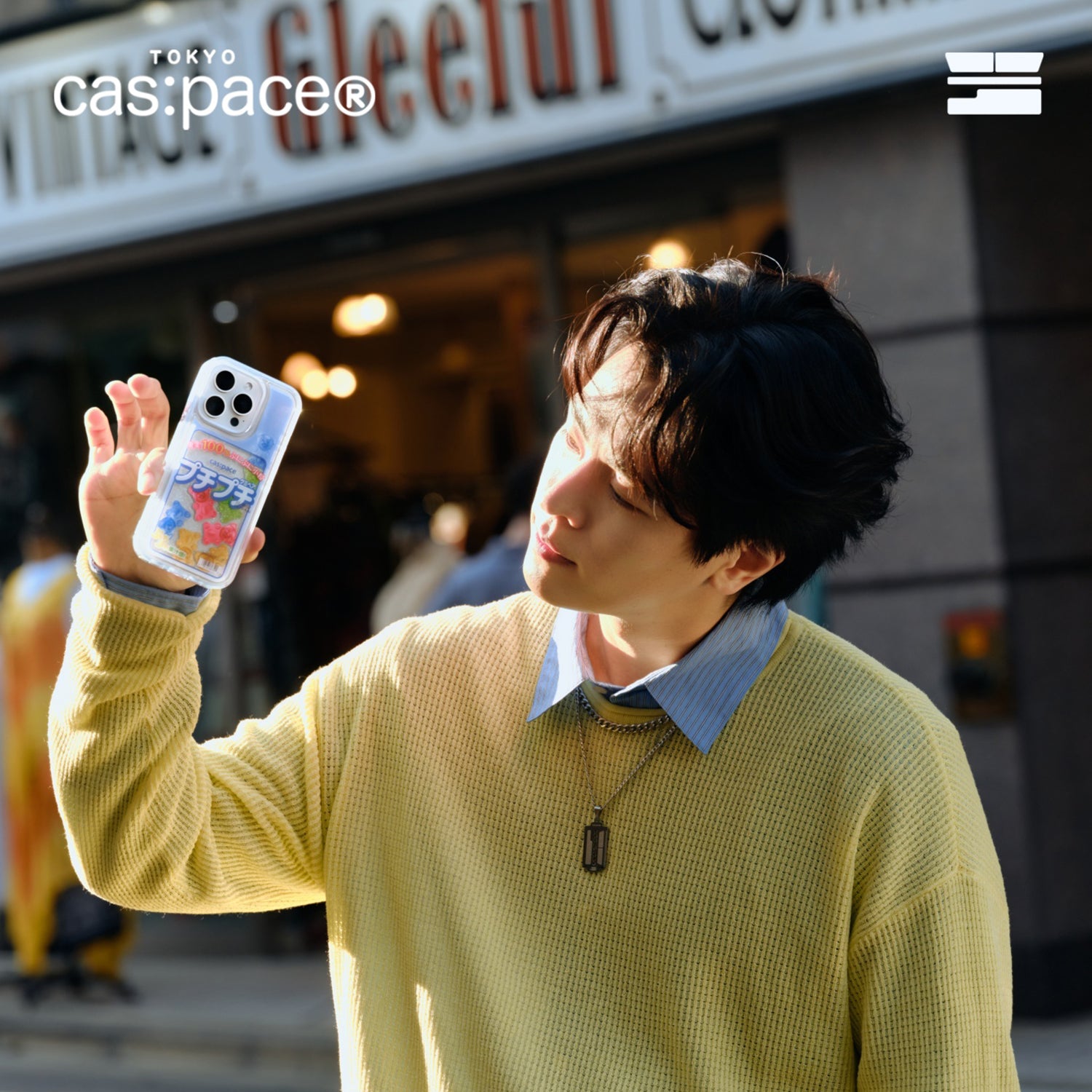 cas:pace 20A/W “Buchi Puchi Gummybear”流沙手機殼