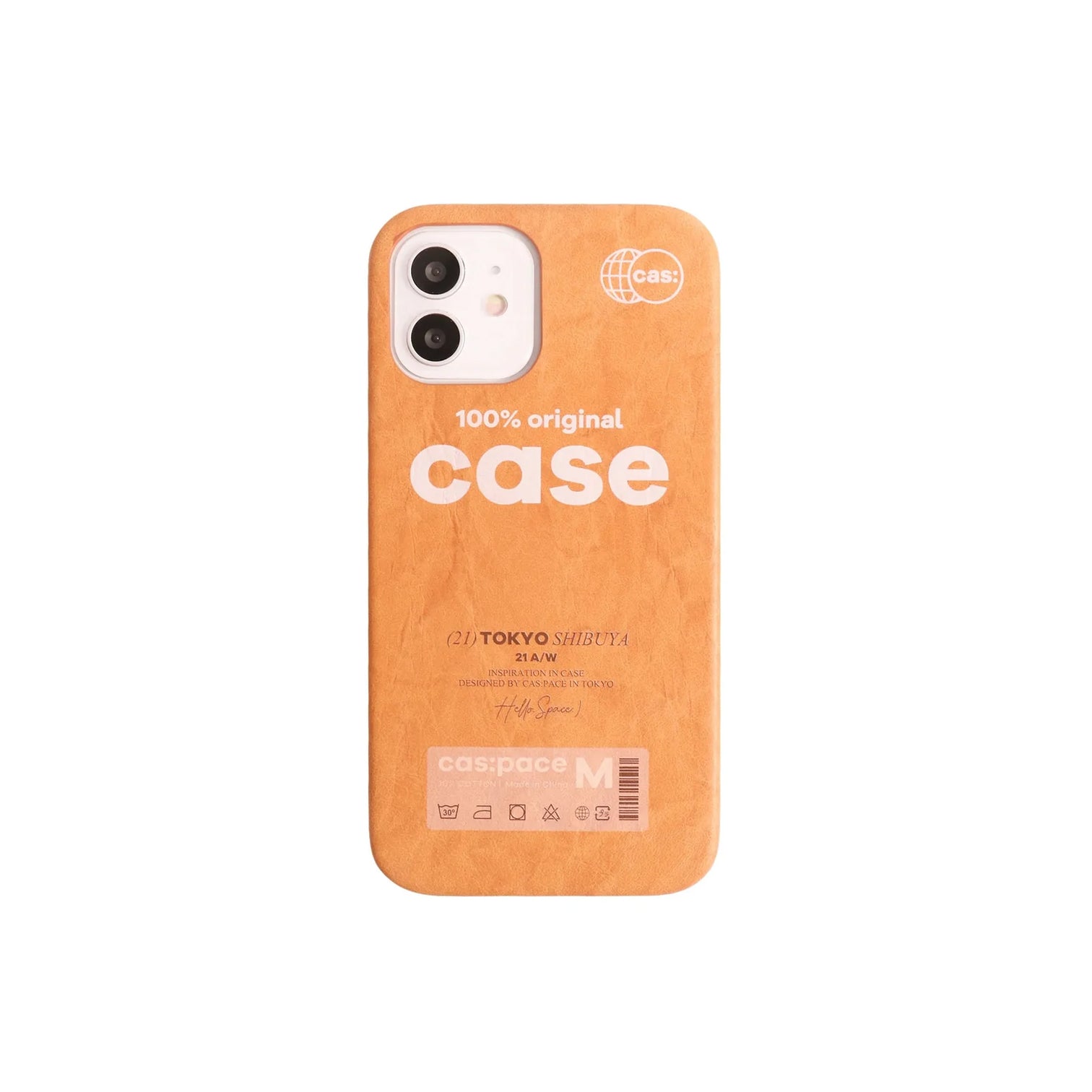 cas:pace 21A/W 「100% original case」牛皮紙携帯ケース - cas:pace 殼空間