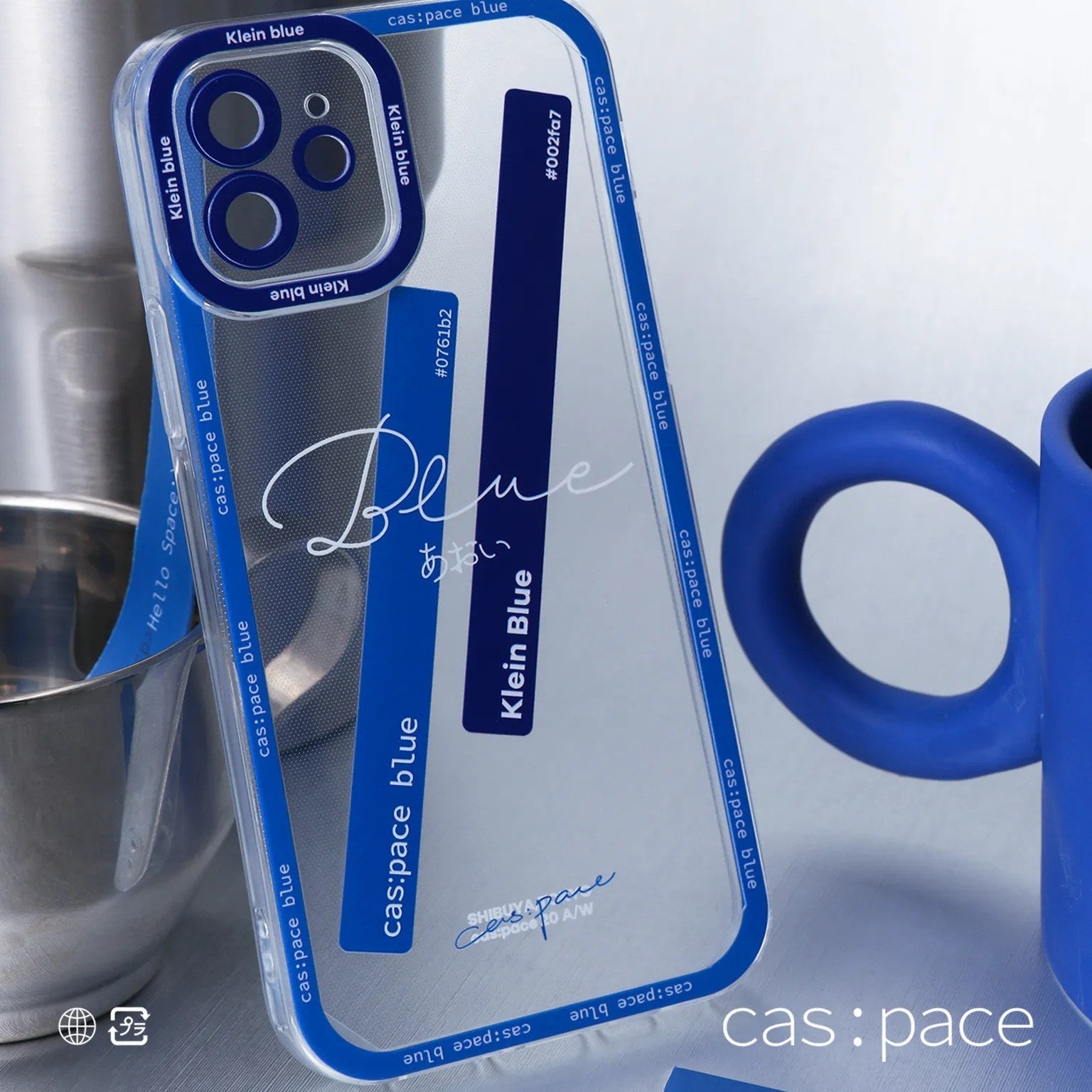 cas:pace 21A/W 「cas:pace blueカラーカード」携帯ケース - cas:pace 殼空間