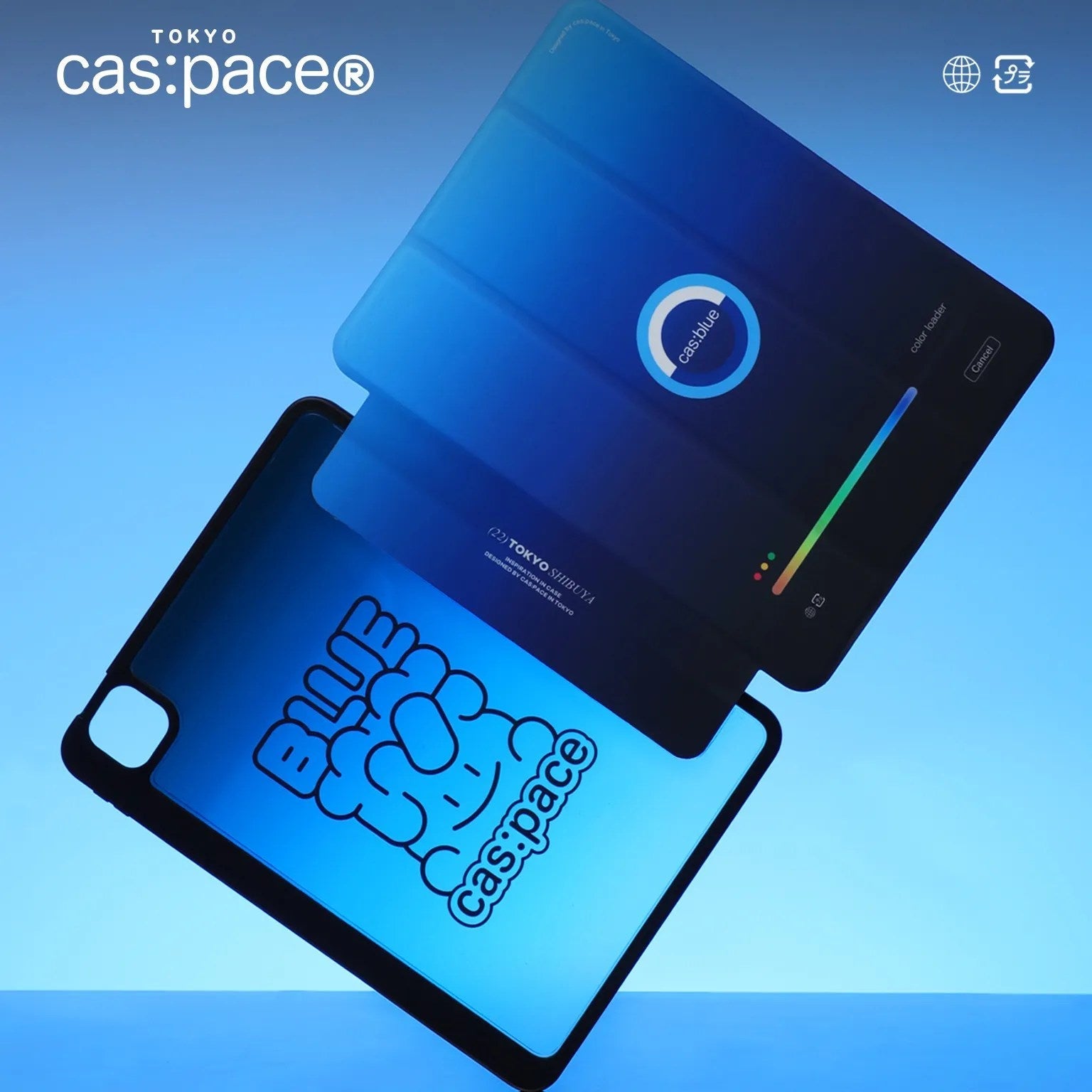 cas:pace 21A/W 「I feel blue」 iPadケース - cas:pace 殼空間