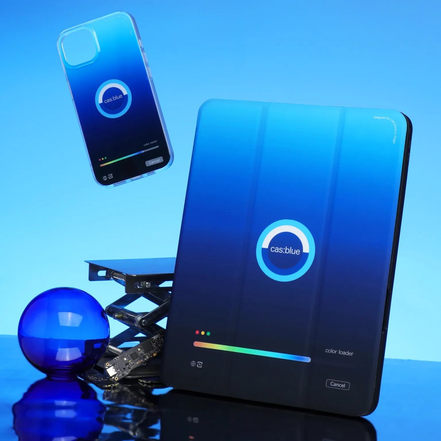 cas:pace 21A/W 「I feel blue」 iPadケース - cas:pace 殼空間