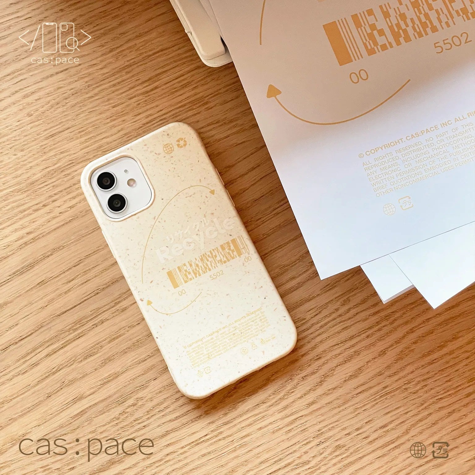 cas:pace 21A/W 「recycle」携帯ケース - cas:pace 殼空間