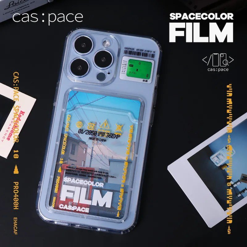 cas:pace 21A/W 「spacecolor」カード付き携帯ケース - cas:pace 殼空間