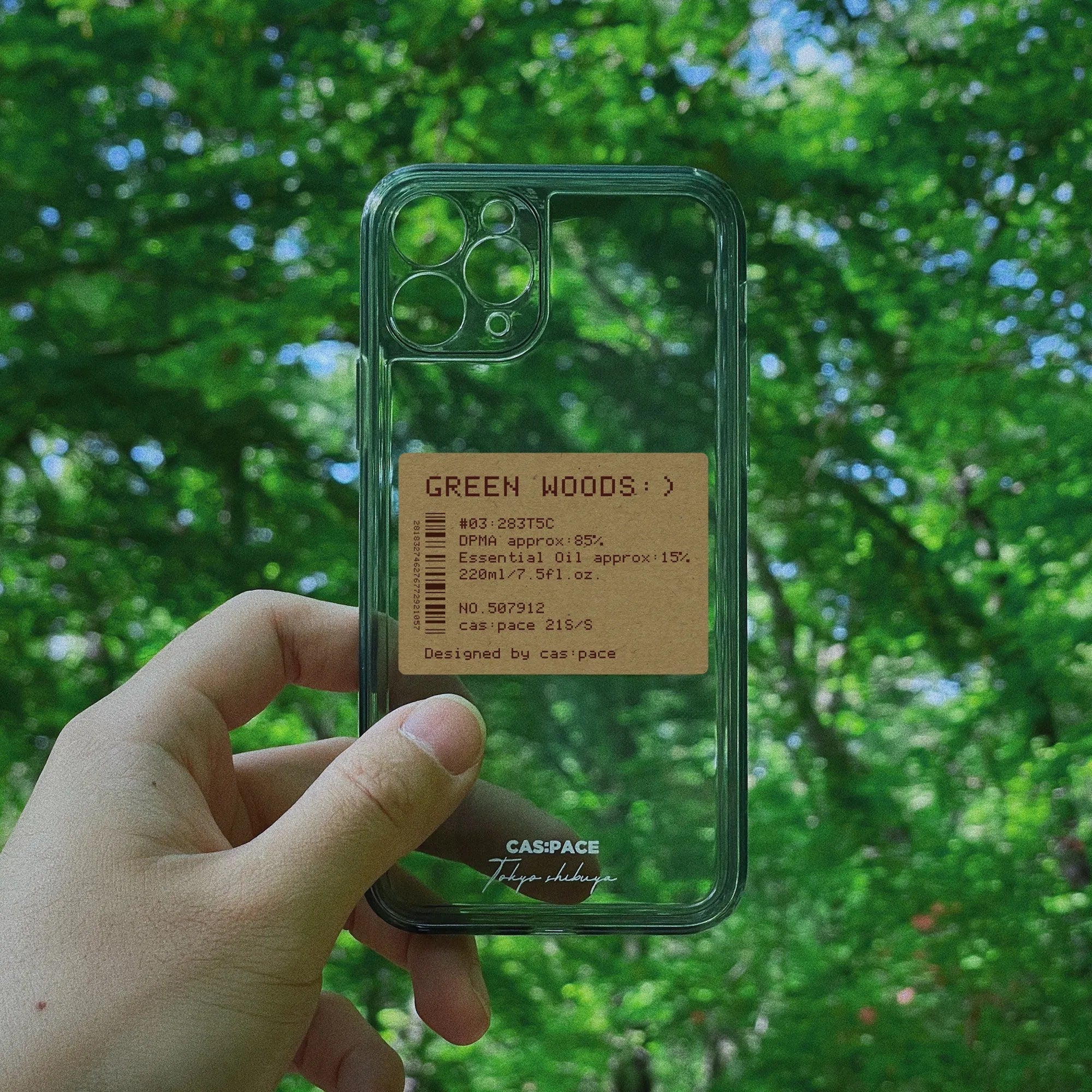 cas:pace 21S/S 「森の旅」アロマ携帯ケース - cas:pace 殼空間