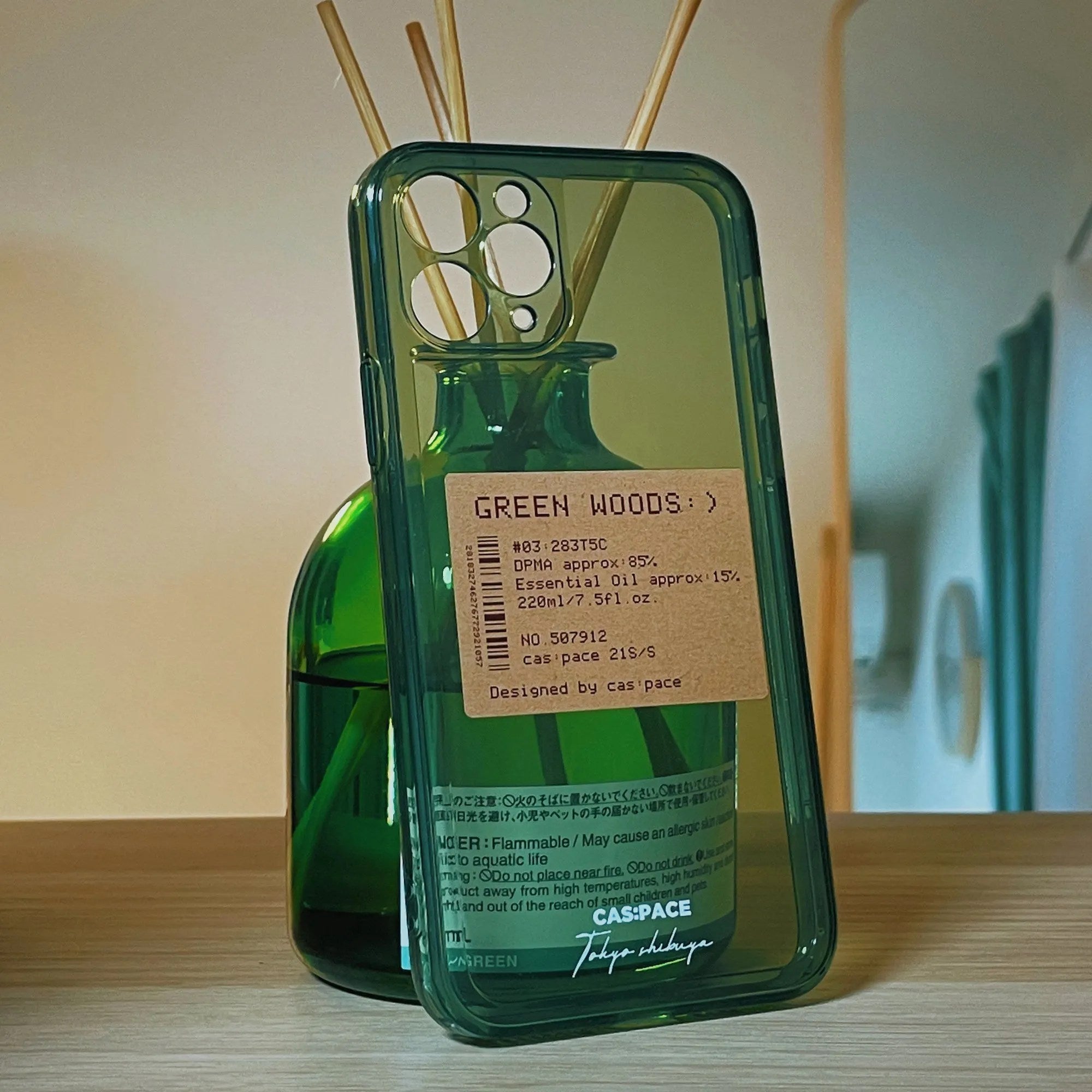 cas:pace 21S/S 「森の旅」アロマ携帯ケース - cas:pace 殼空間