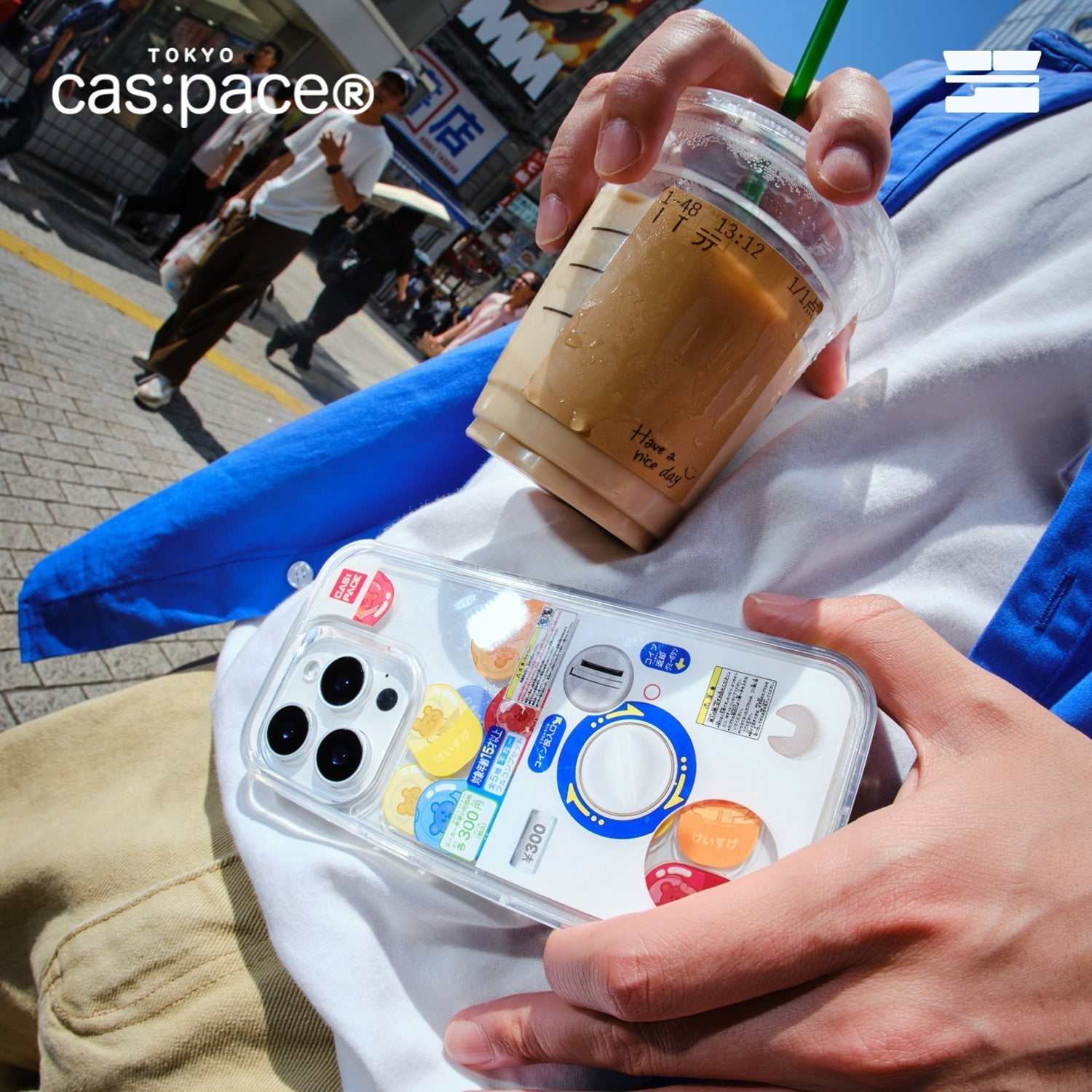 cas:pace 21S/S 「ガチャポン」流砂携帯ケース - cas:pace 殼空間