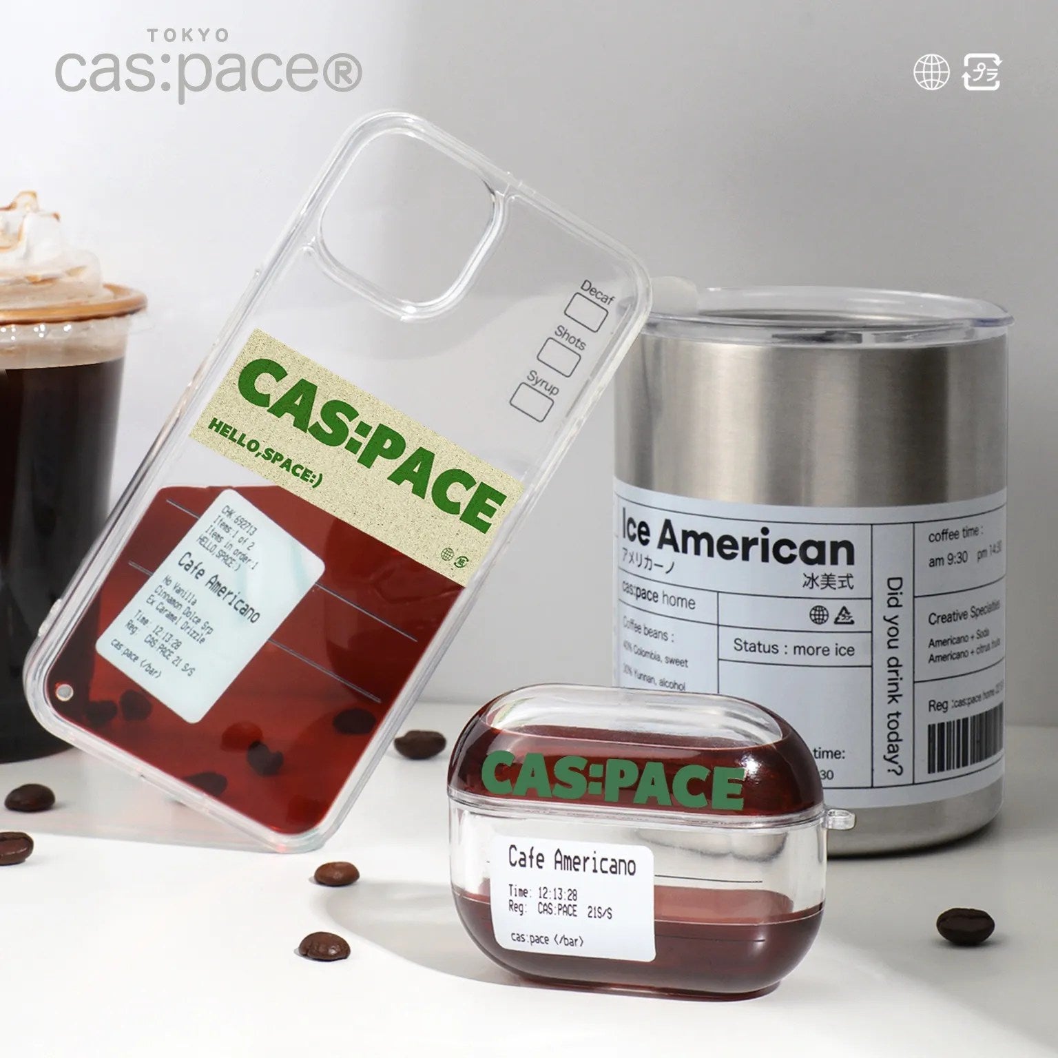 cas:pace 22A/W 「Americano」AirPodsケース - cas:pace 殼空間