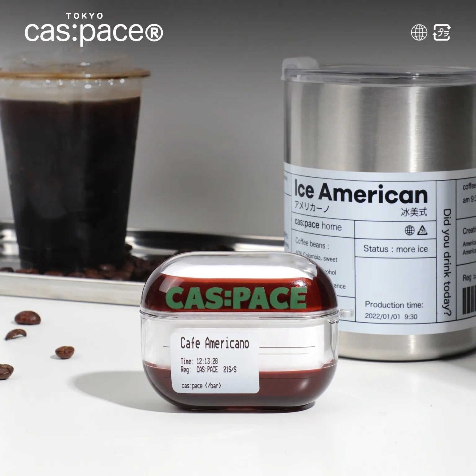 cas:pace 22A/W 「Americano」AirPodsケース - cas:pace 殼空間