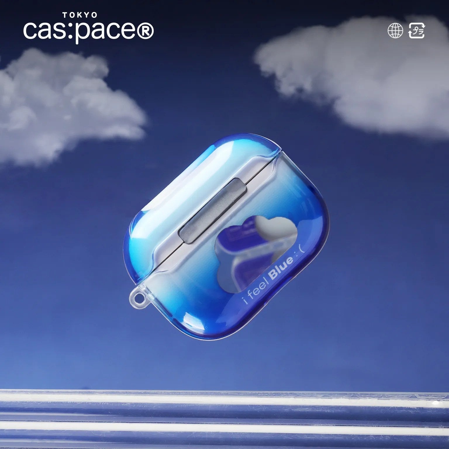 cas:pace 22A/W 「I feel blue」AirPodsケース - cas:pace 殼空間