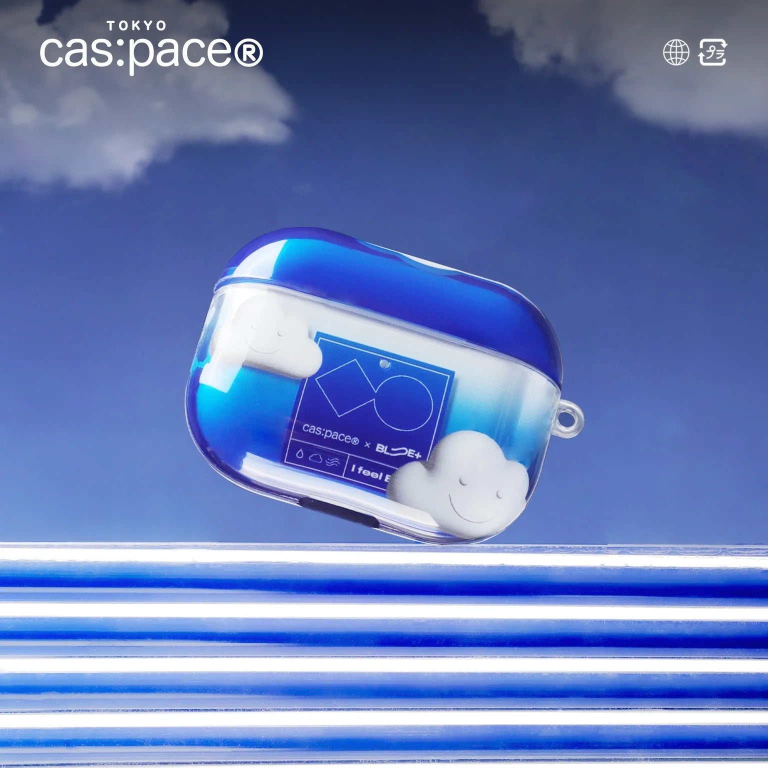 cas:pace 22A/W 「I feel blue」AirPodsケース - cas:pace 殼空間