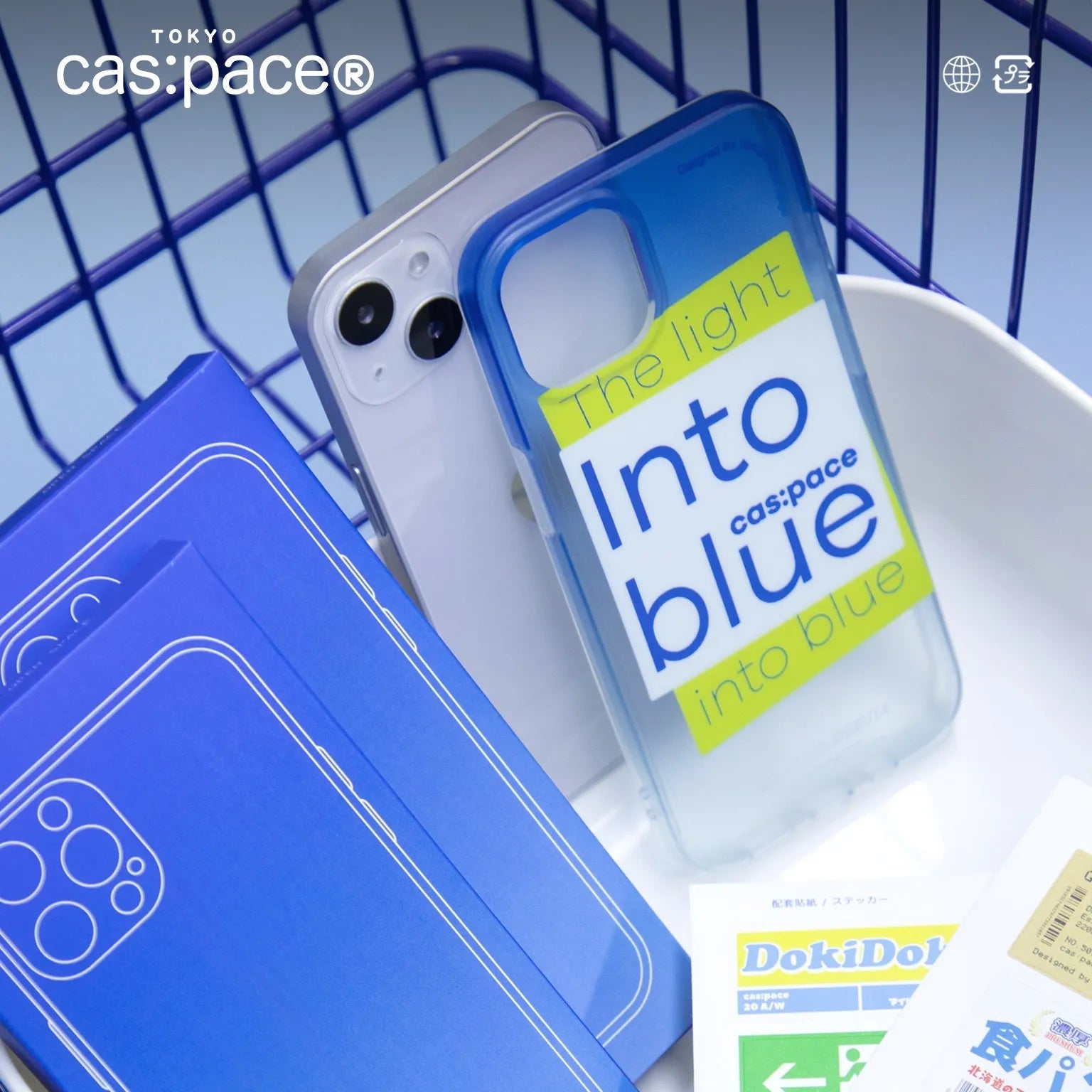 cas:pace 22A/W 「into blue」携帯ケース - cas:pace 殼空間