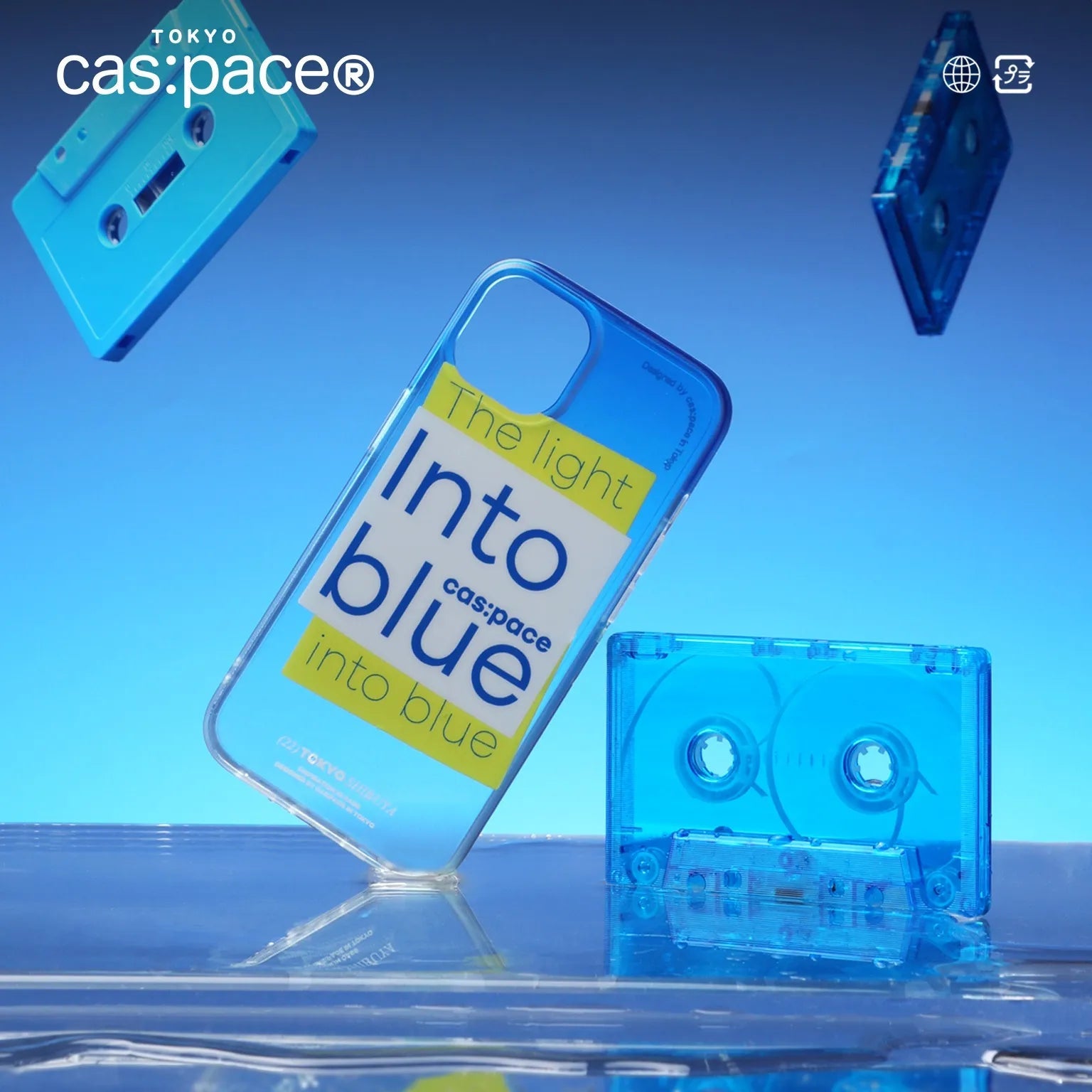 cas:pace 22A/W 「into blue」携帯ケース - cas:pace 殼空間